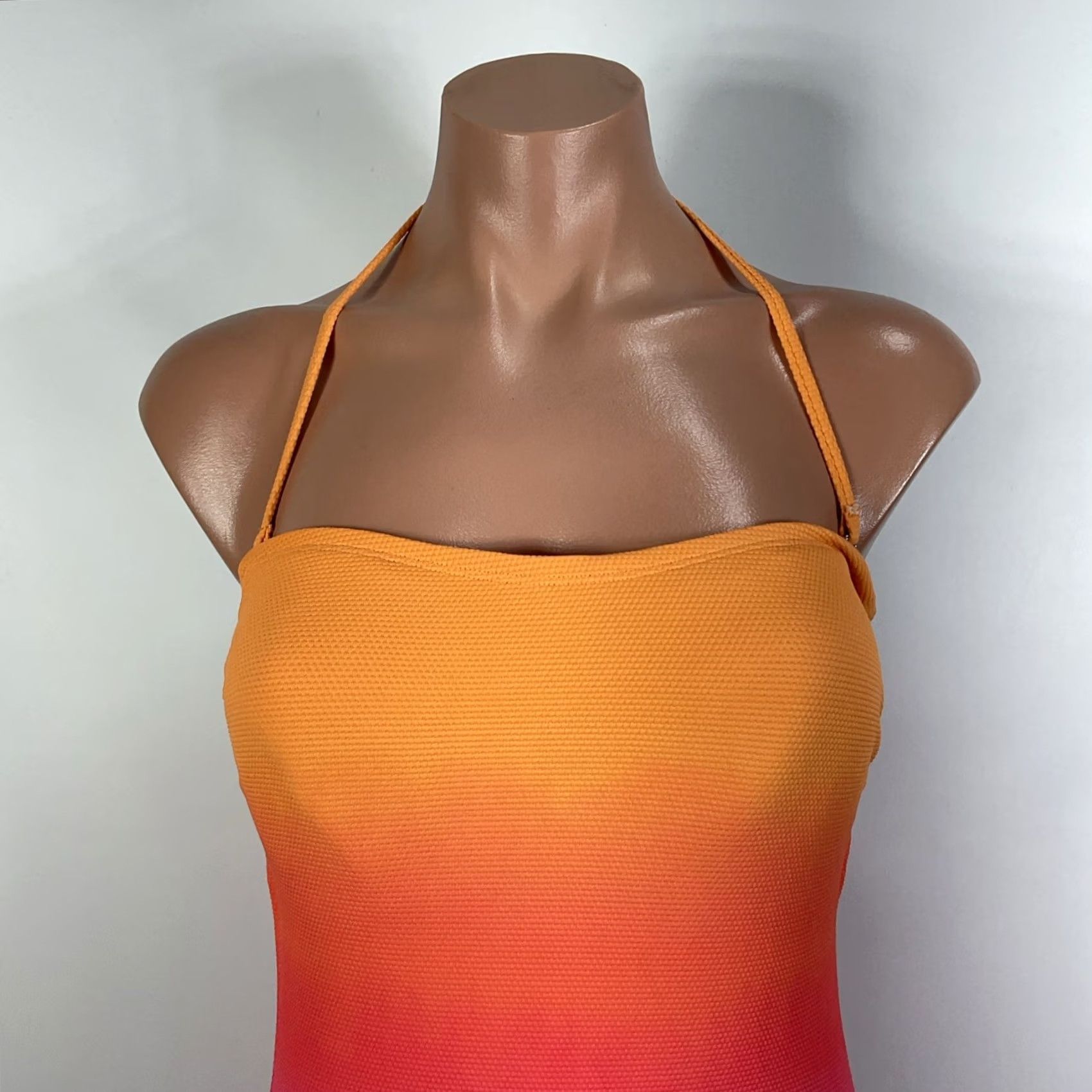 Tommy Bahama Tommy Bahama One Piece Swimwear Island Cays Halter Bandeau Ombré Pink 6 Woman Size ONE SIZE - 3 Thumbnail