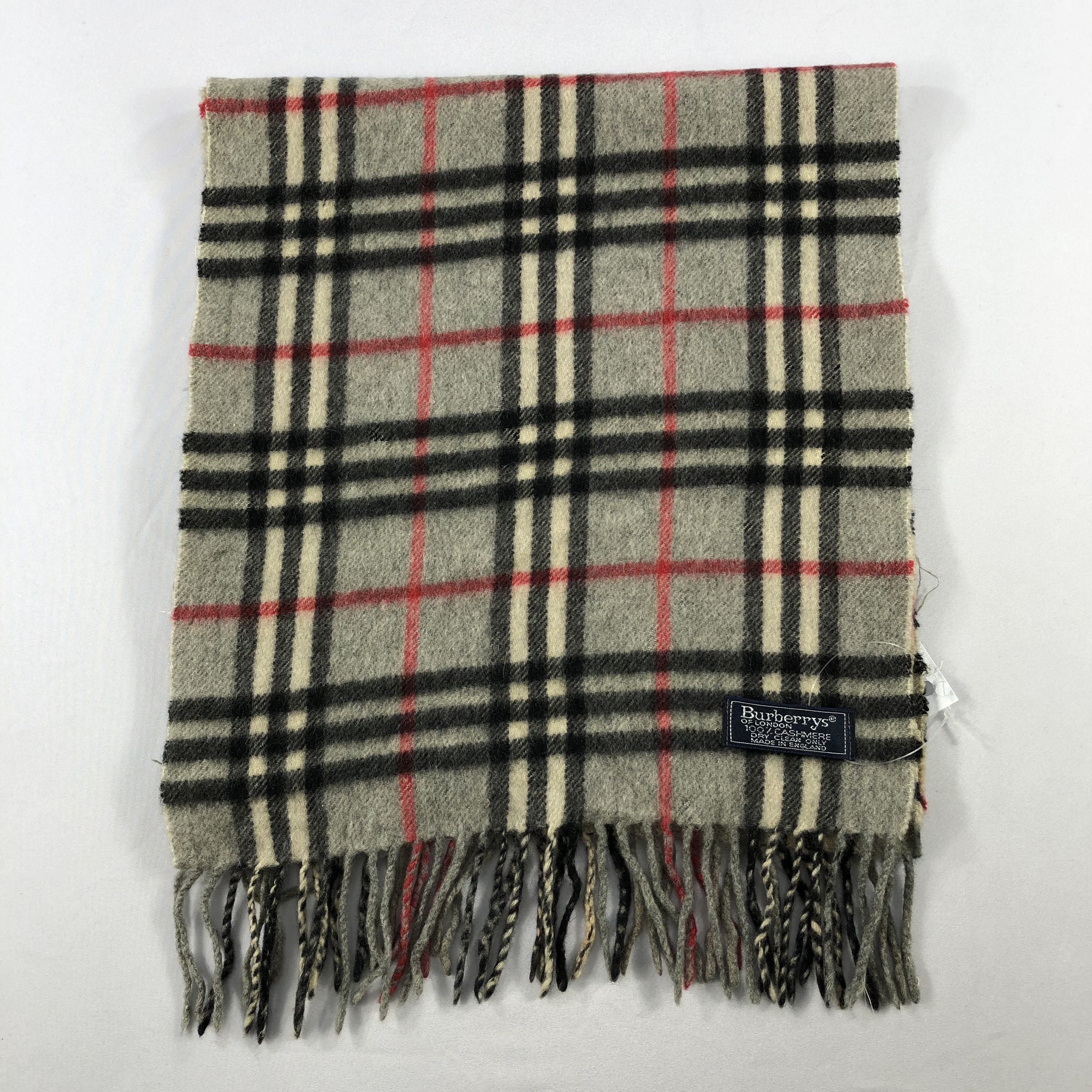 Burberry Vintage Burberry Scarf - WW3301 Size ONE SIZE - 4 Thumbnail