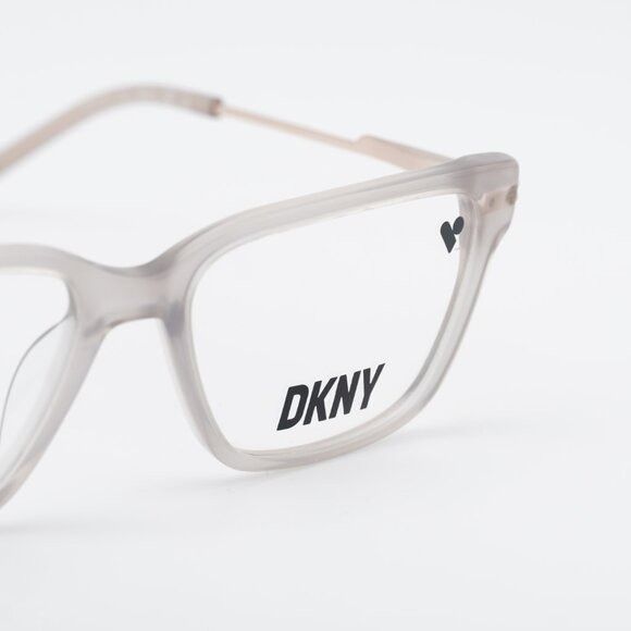 DKNY DKNY DK7012 011 Eyeglasses - Fog/Gold 53mm Rectangle Frame Size ONE SIZE - 7 Thumbnail
