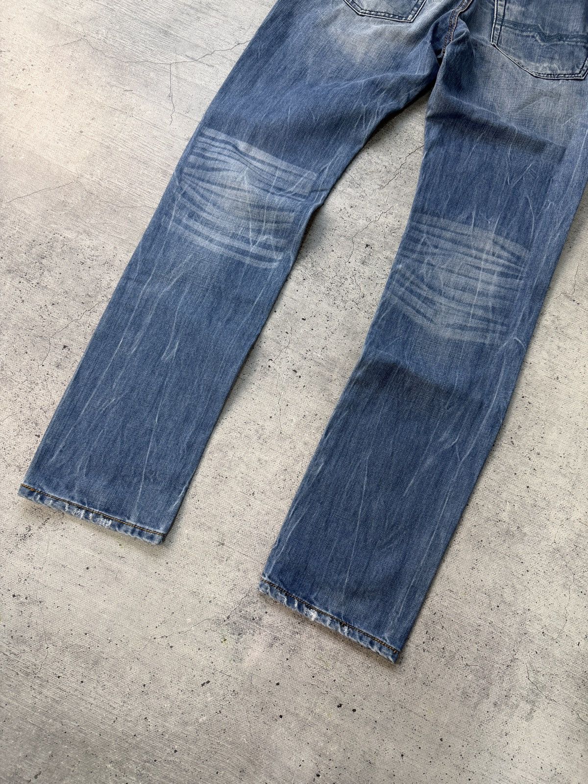 Diesel Vintage Diesel Jeans Distressed Faded Flared Wide Baggy Y2K Size US 32 / EU 48 - 4 Thumbnail