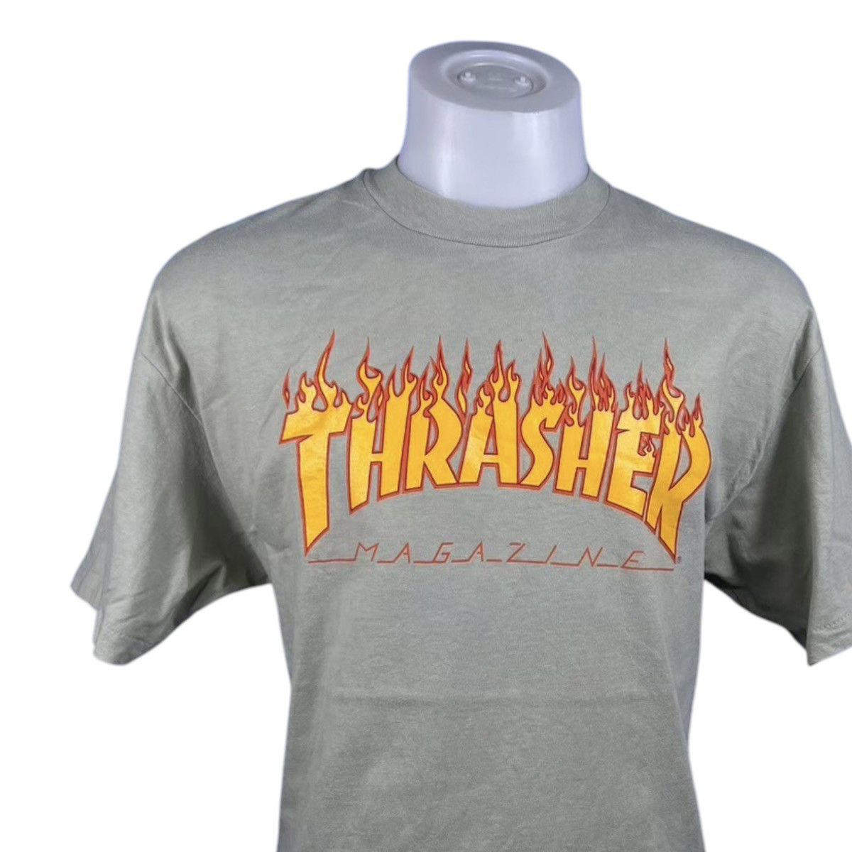 Powell Peralta × Thrasher TRASHER Powell Peralta Vintage Skate Street wear 90s T-Shirt Size US L / EU 52-54 / 3 - 1 Thumbnail