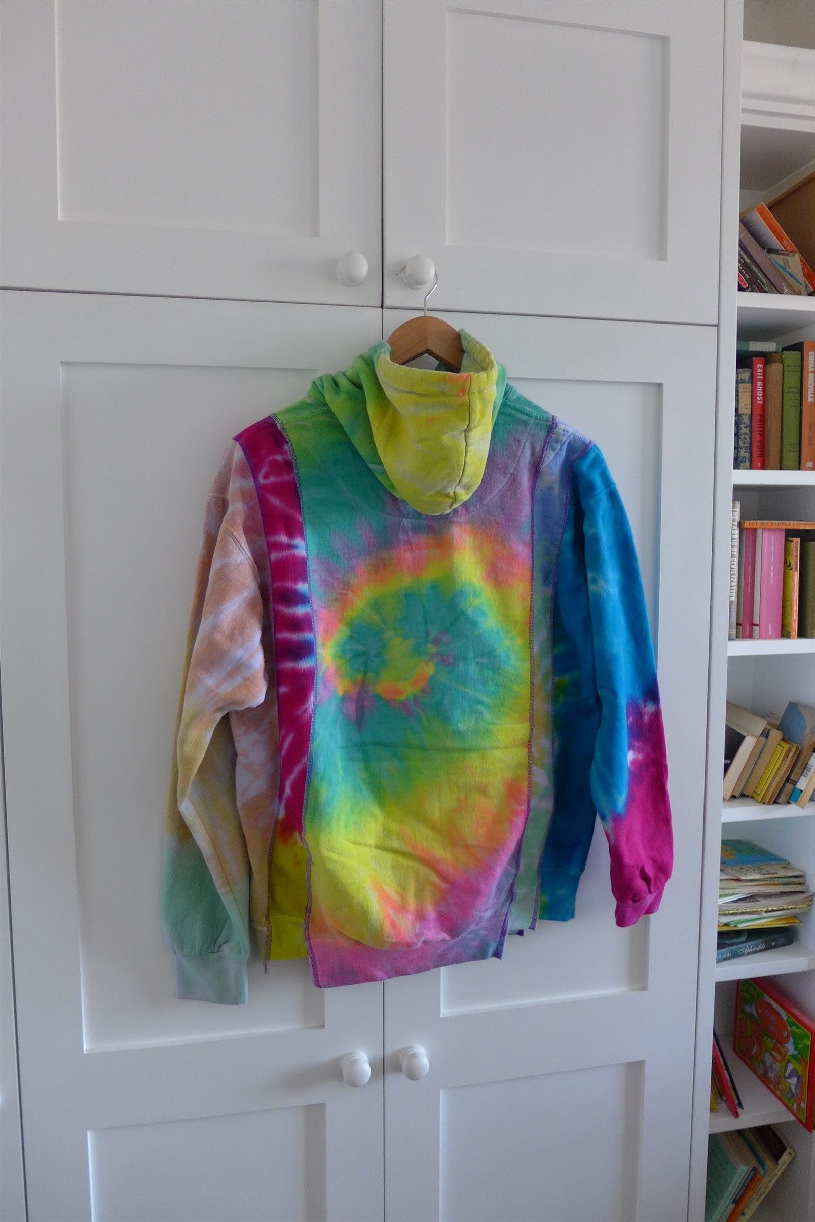 Needles 5 cuts tie dye hoodie hotsell