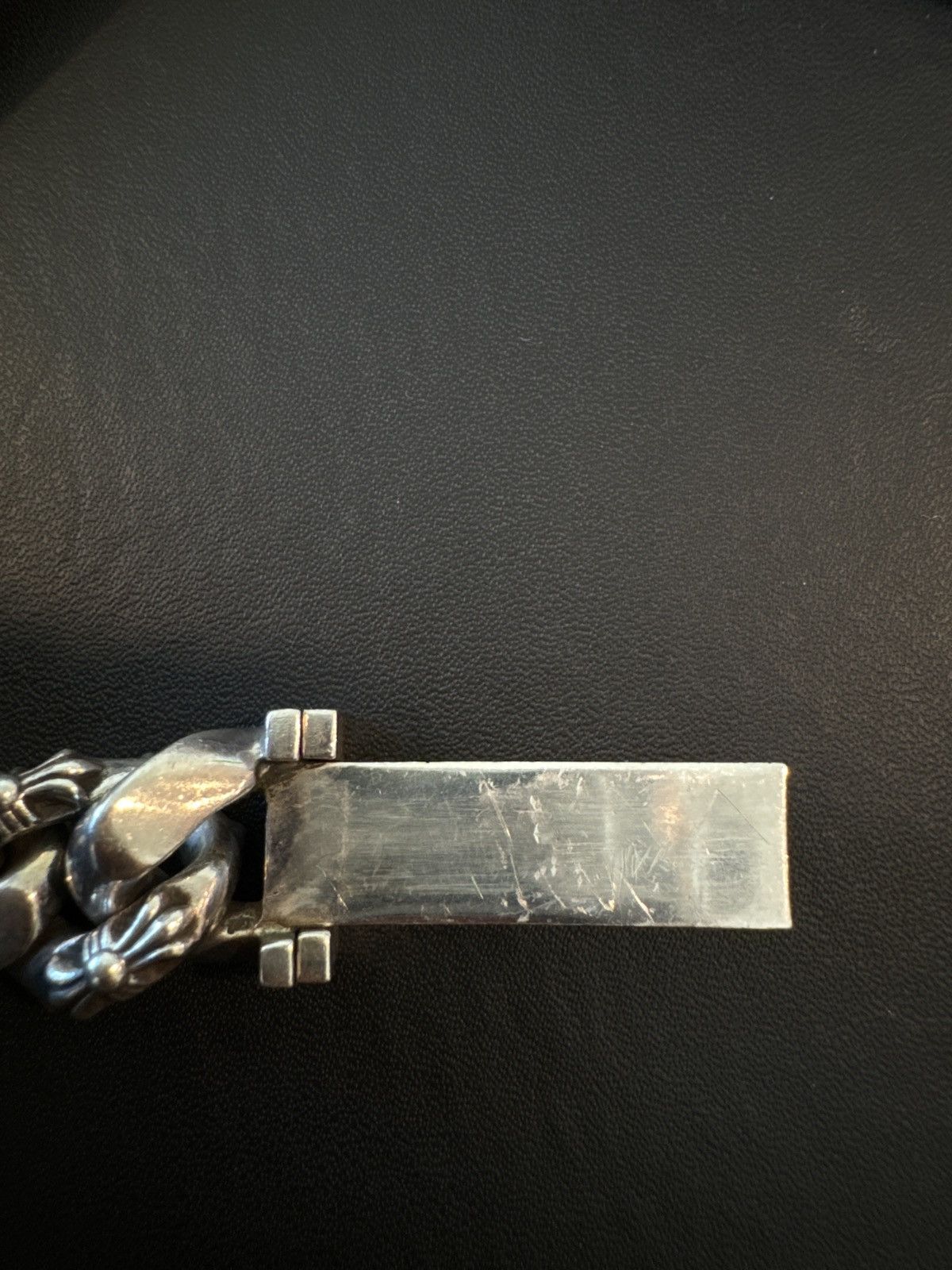 Chrome Hearts Chrome Hearts Floral ID Fancy Link Bracelet Size ONE SIZE - 7 Thumbnail