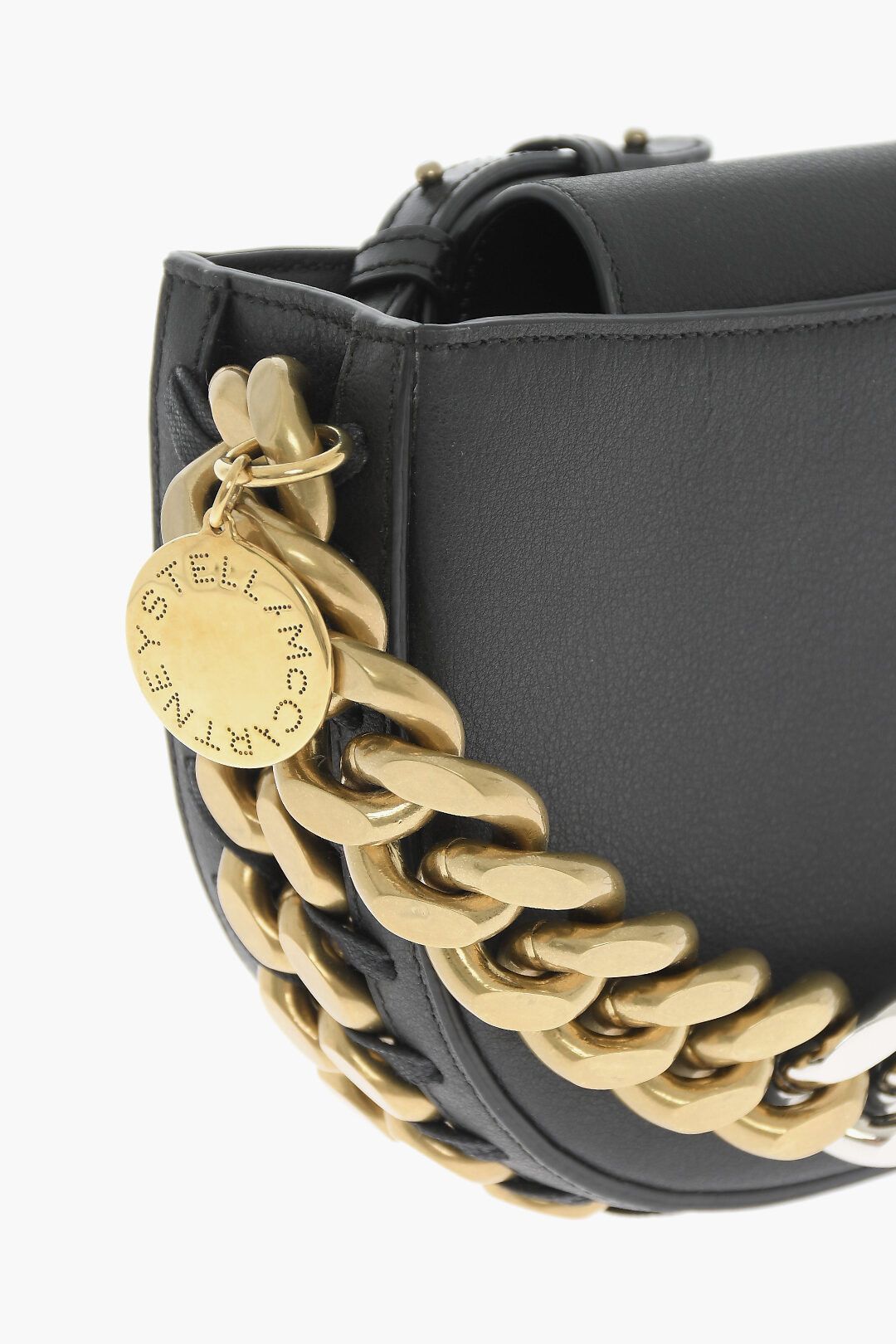Stella McCartney og1mm0824 Size: OS / Faux Leather Bag With Two-Tone Chain Size ONE SIZE - 4 Thumbnail