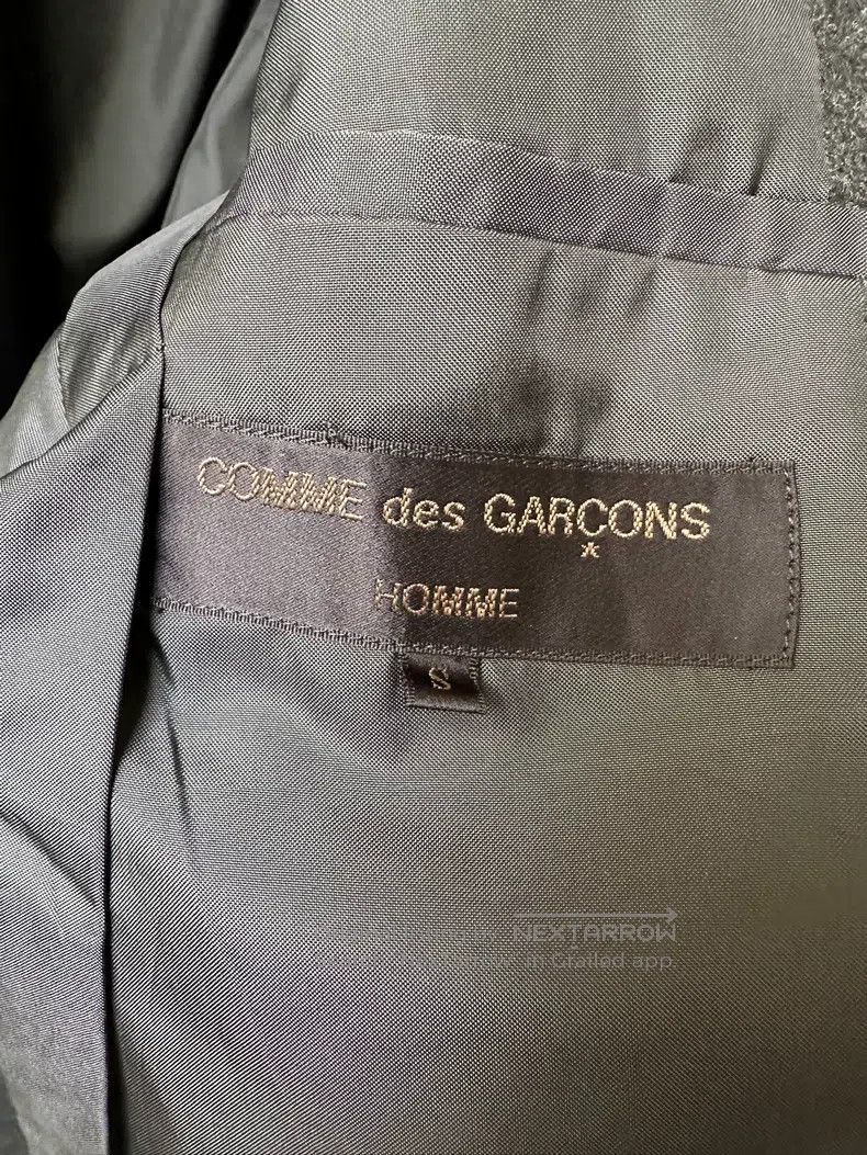 Comme des Garcons Comme Des Garcons Pure Wool Thick Loose Wide Fit Blazer Si Size US S / EU 44-46 / 1 - 3 Thumbnail