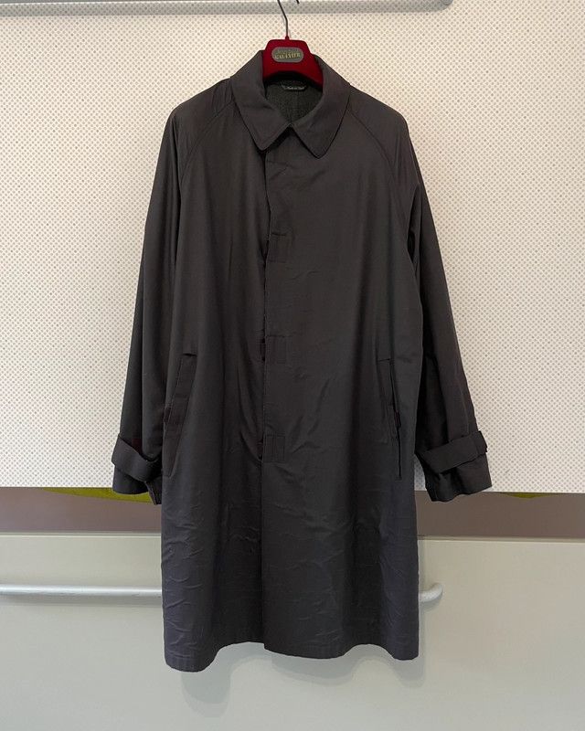 image of Archival Clothing x Jean Paul Gaultier Coat Jacket Tech Nylon 90's Trench Ma001 in Black (Size Larg