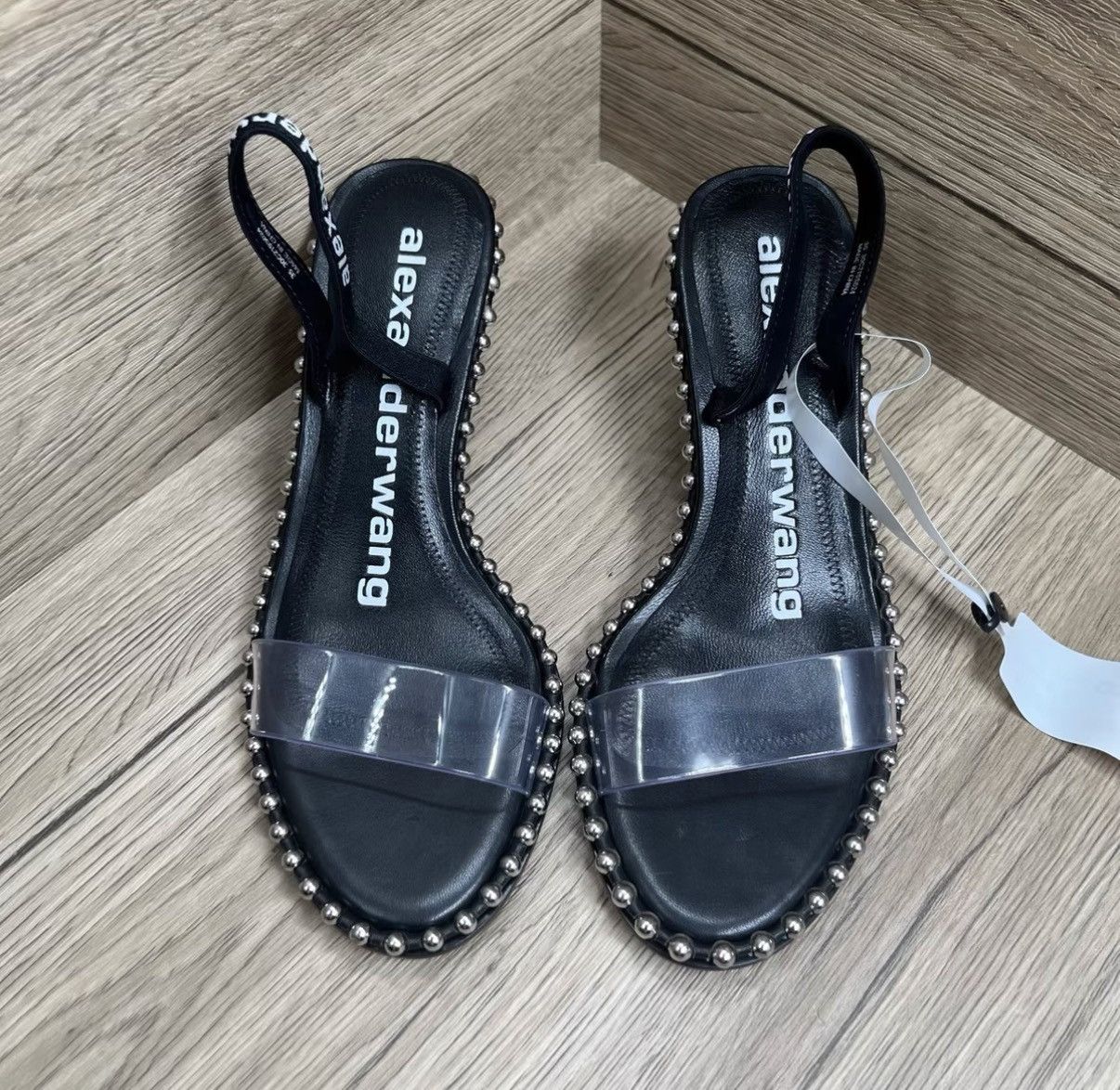 Alexander Wang Alexander Wang Nova Black Heeled Sandals J41 Size US 5 / IT 35 - 3 Thumbnail