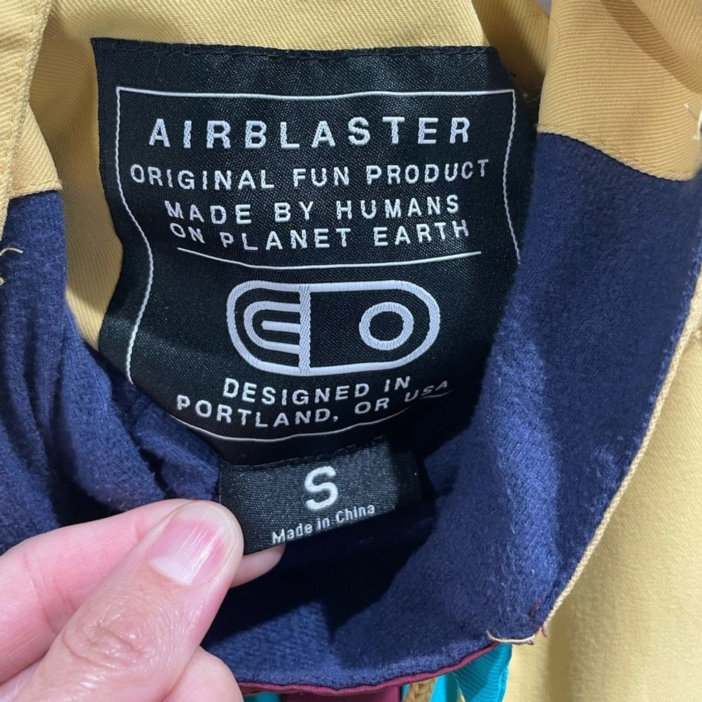Airblaster Airblaster Yellow Pullover Anorak Shell Size S Size S / US 4 / IT 40 - 9 Thumbnail