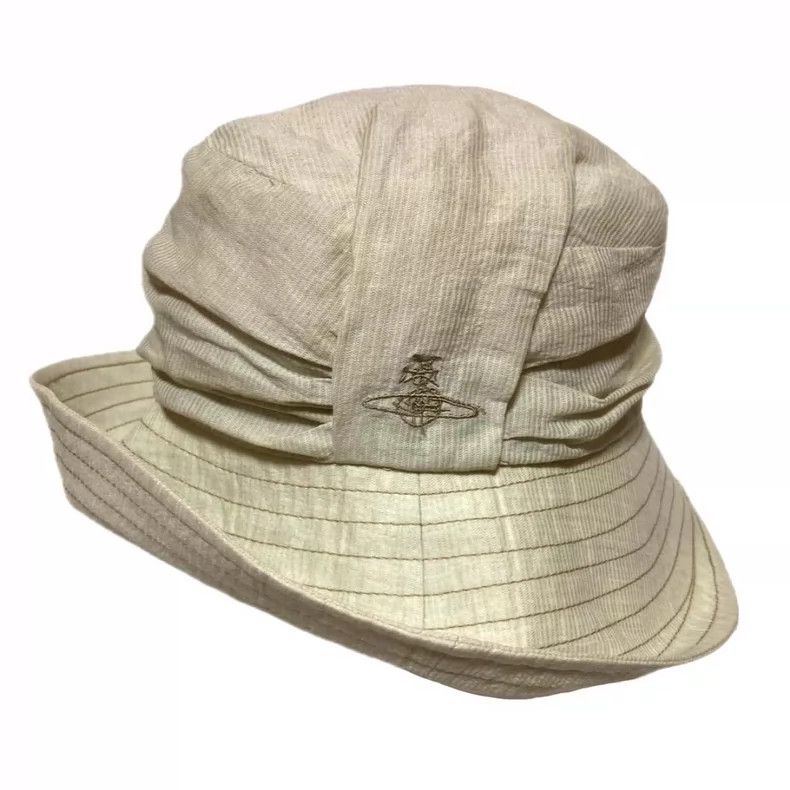 Vivienne Westwood Vivienne Westwood Saturn fold fisherman's cap newsboy hat Size ONE SIZE - 1 Thumbnail