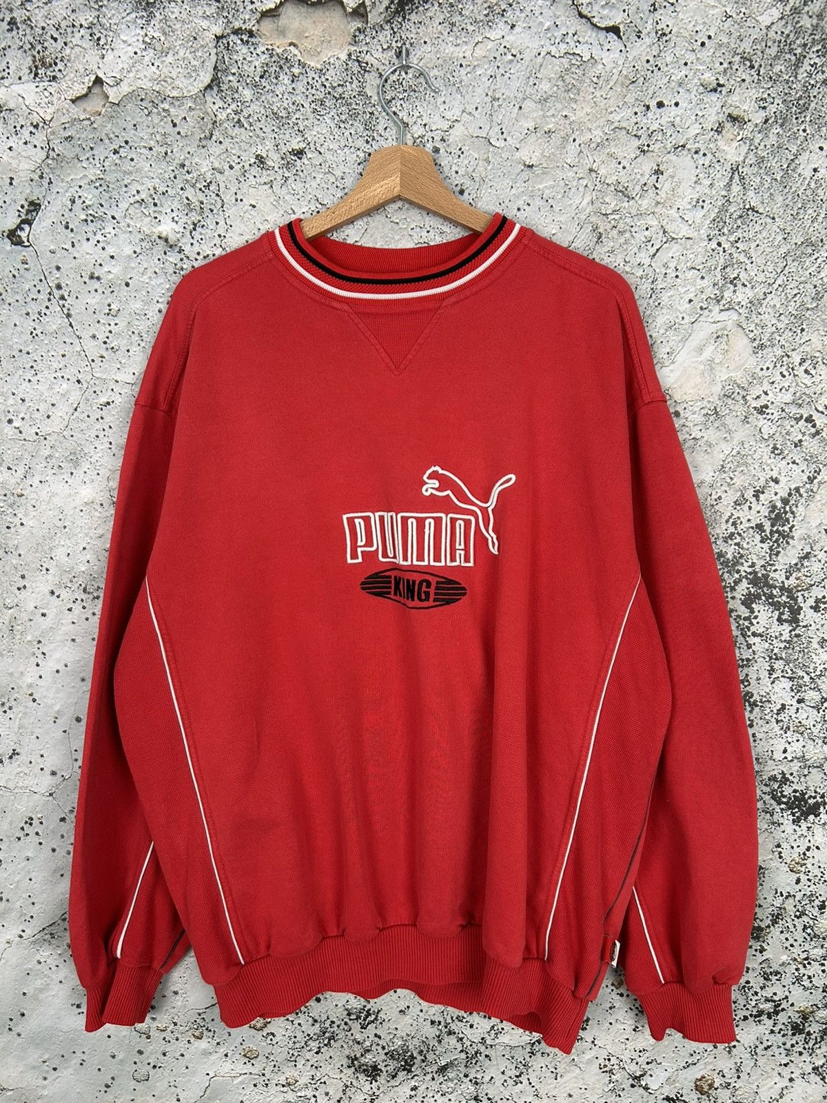 Vintage Vintage Puma Streetwear Boxy Baggy Crewneck Rap Football 90s Size US XL / EU 56 / 4 - 1 Thumbnail