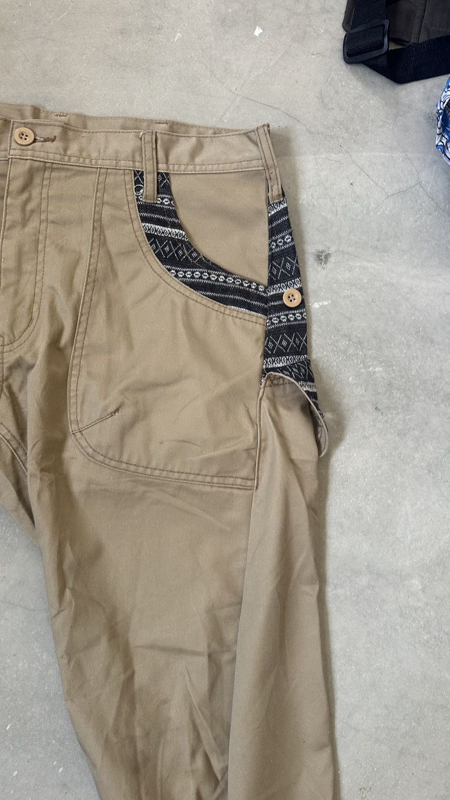 Japanese Brand DOUBLE BACK POCKET CASUAL PANT Size US 36 / EU 52 - 5 Thumbnail