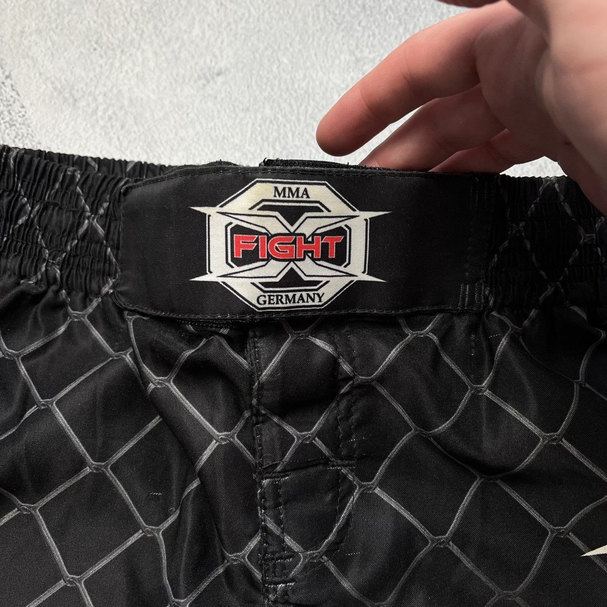 Japanese Brand × Vintage MMA Fight Germany Fiery Fist sport y2k short Size US 30 / EU 46 - 4 Thumbnail