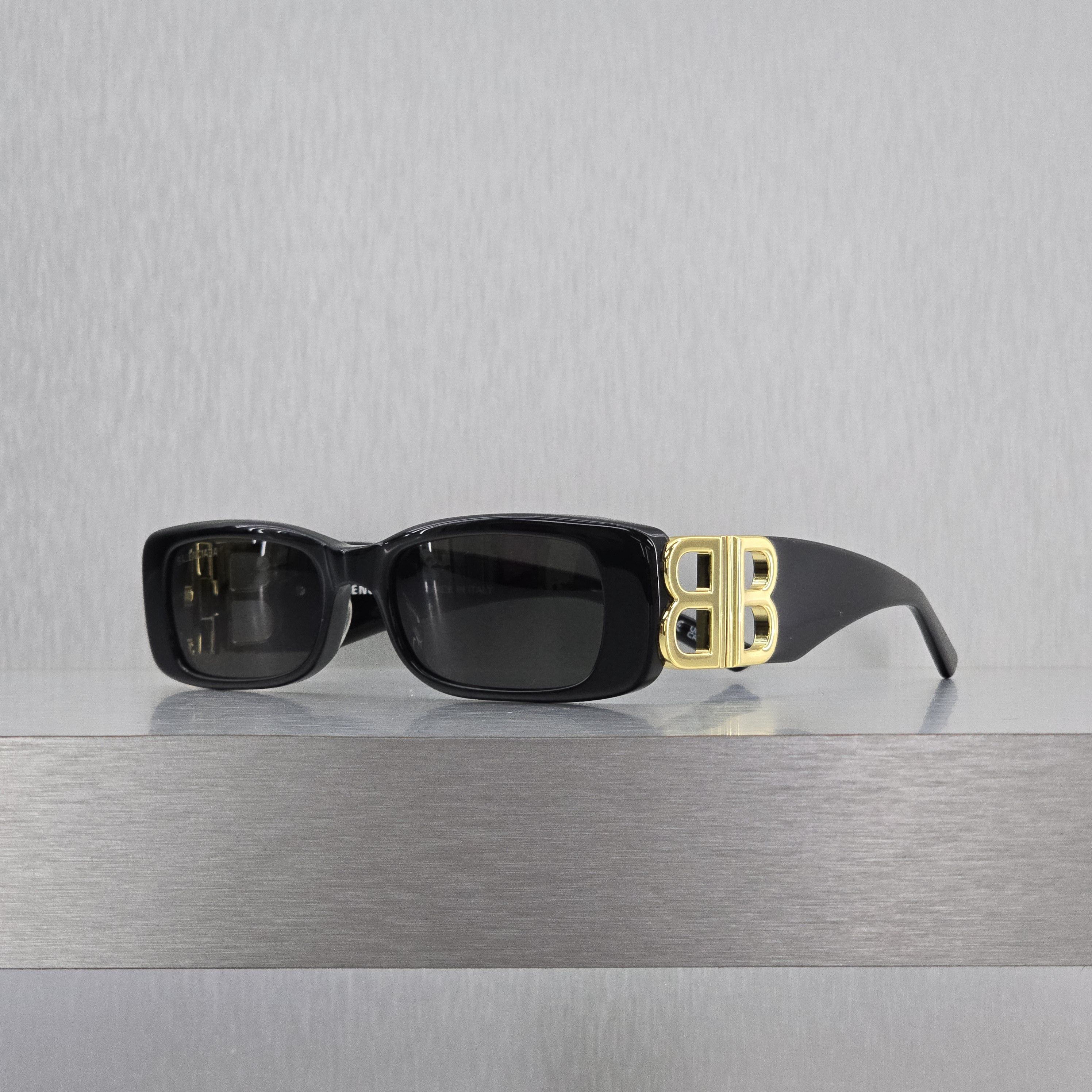 Balenciaga BALENCIAGA Dynasty Sunglasses BLACK Size ONE SIZE - 6 Thumbnail