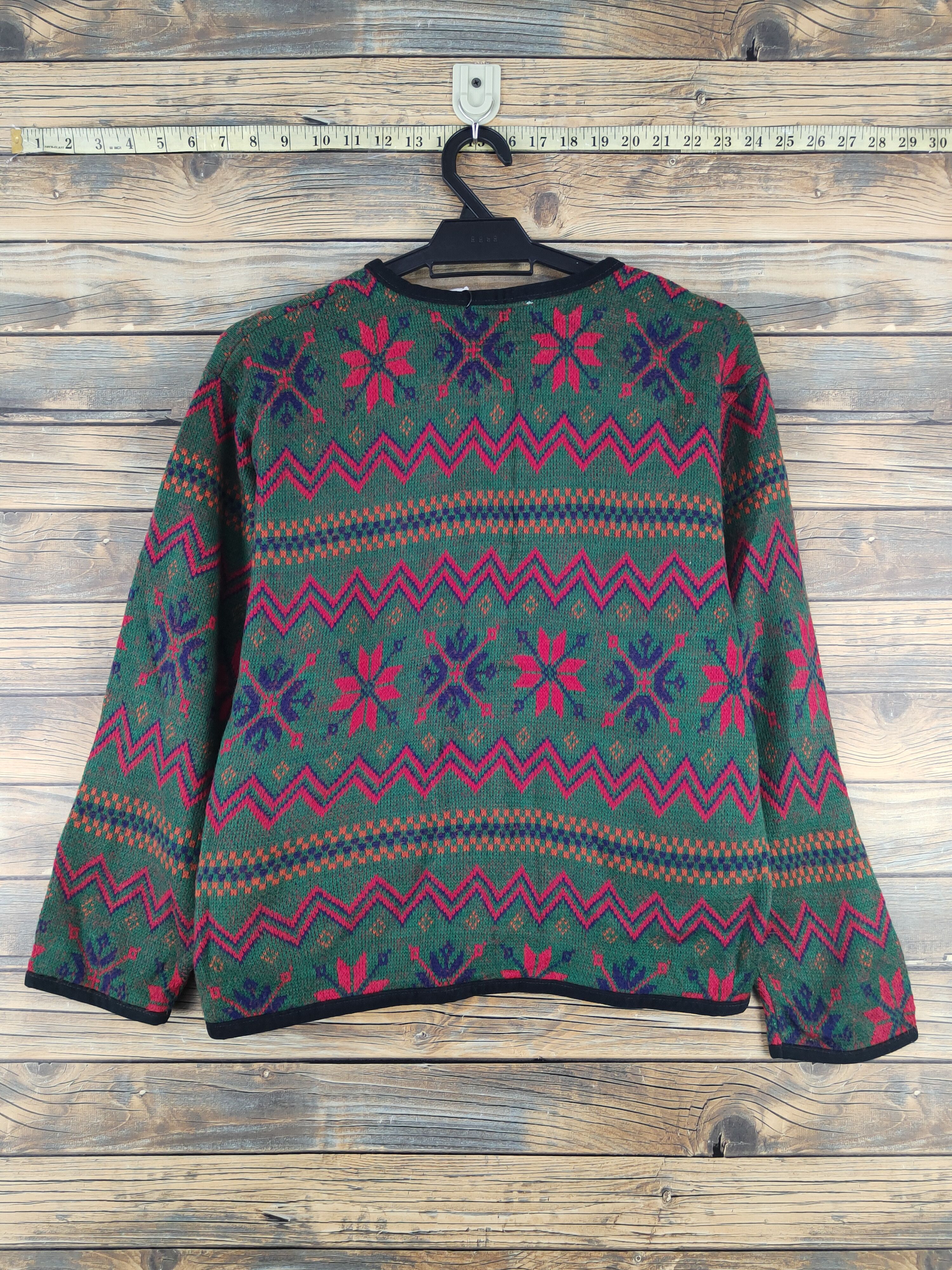 Japanese Brand Estemarl Green Knitwear Cardigan #W2161 Size S / US 4 / IT 40 - 7 Thumbnail