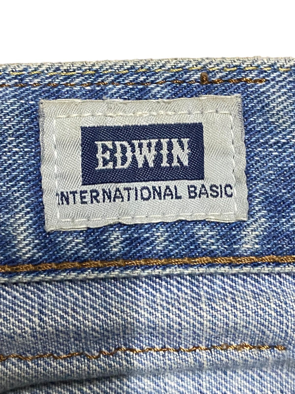 Edwin Japan Brand Edwin 403 Crazy Dirty Mud Wash Distressed Loose Size US 33 - 17 Thumbnail