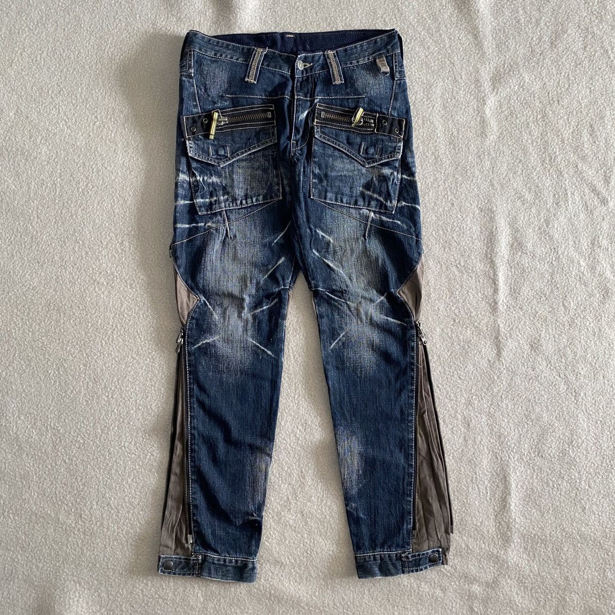 Japanese Brand × PPFM Vintage Ppfm Distressed Denim w28 Size US 28 / EU 44 - 9 Thumbnail