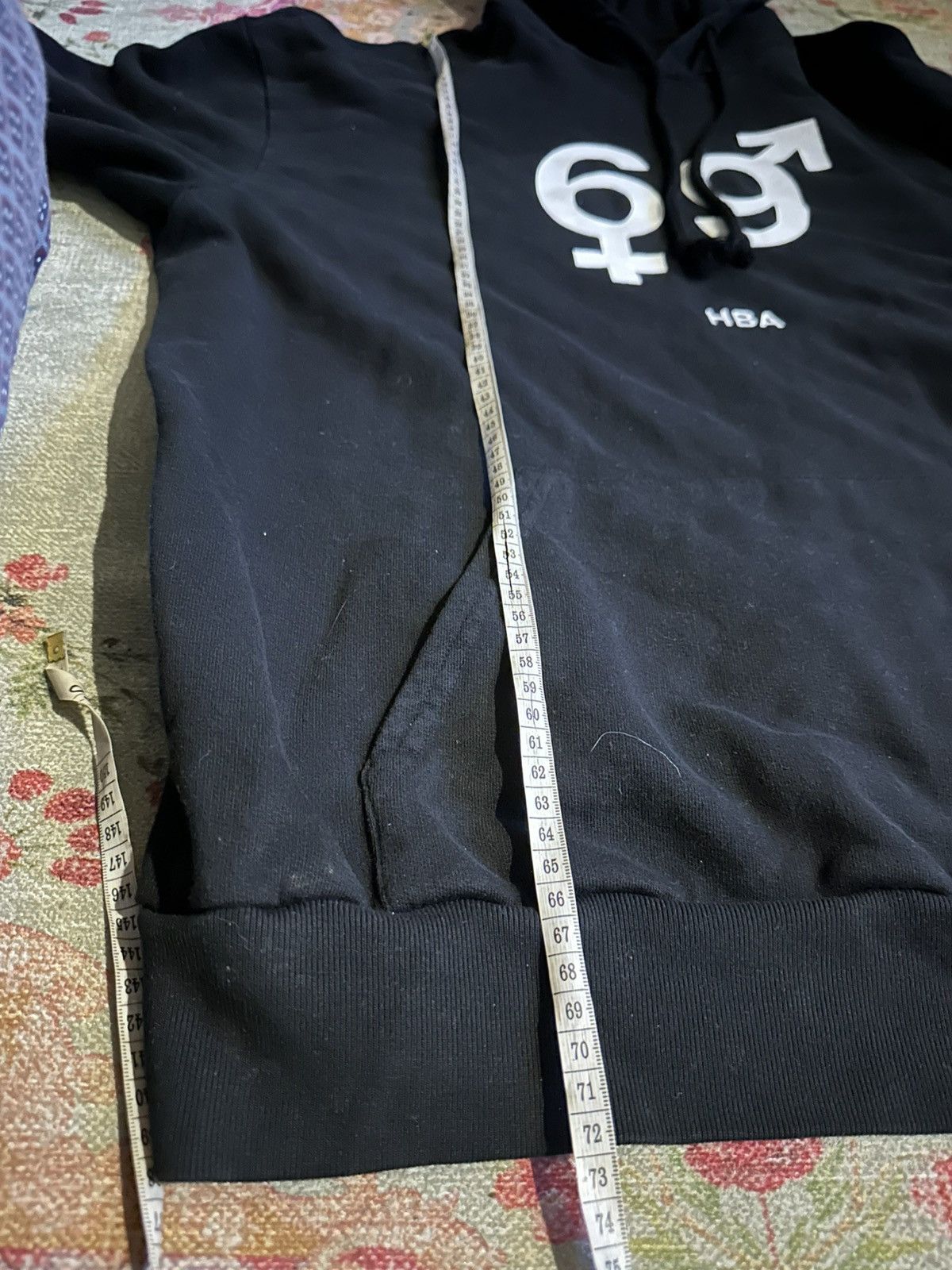 Hood By Air Hood By Air HBA Logo Hoodie Black Size M (Fits L) Size US XL / EU 56 / 4 - 14 Thumbnail