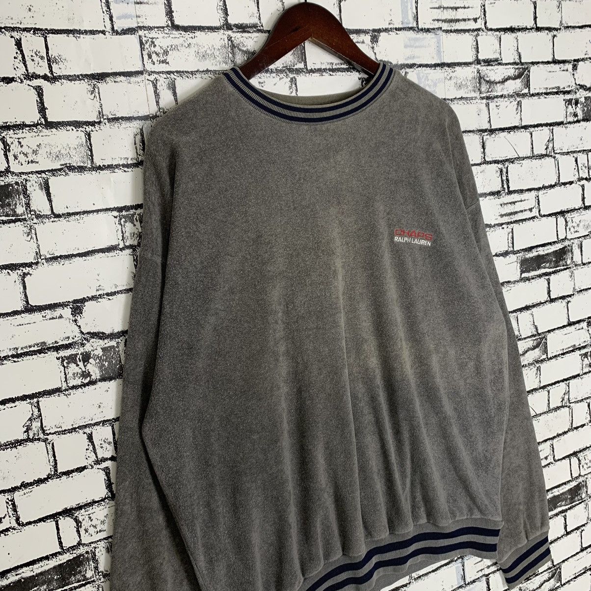 Chaps Ralph Lauren Luxury Brand Chaps Ralph Lauren Embroidered Logo Sweatshirt Size US L / EU 52-54 / 3 - 5 Thumbnail