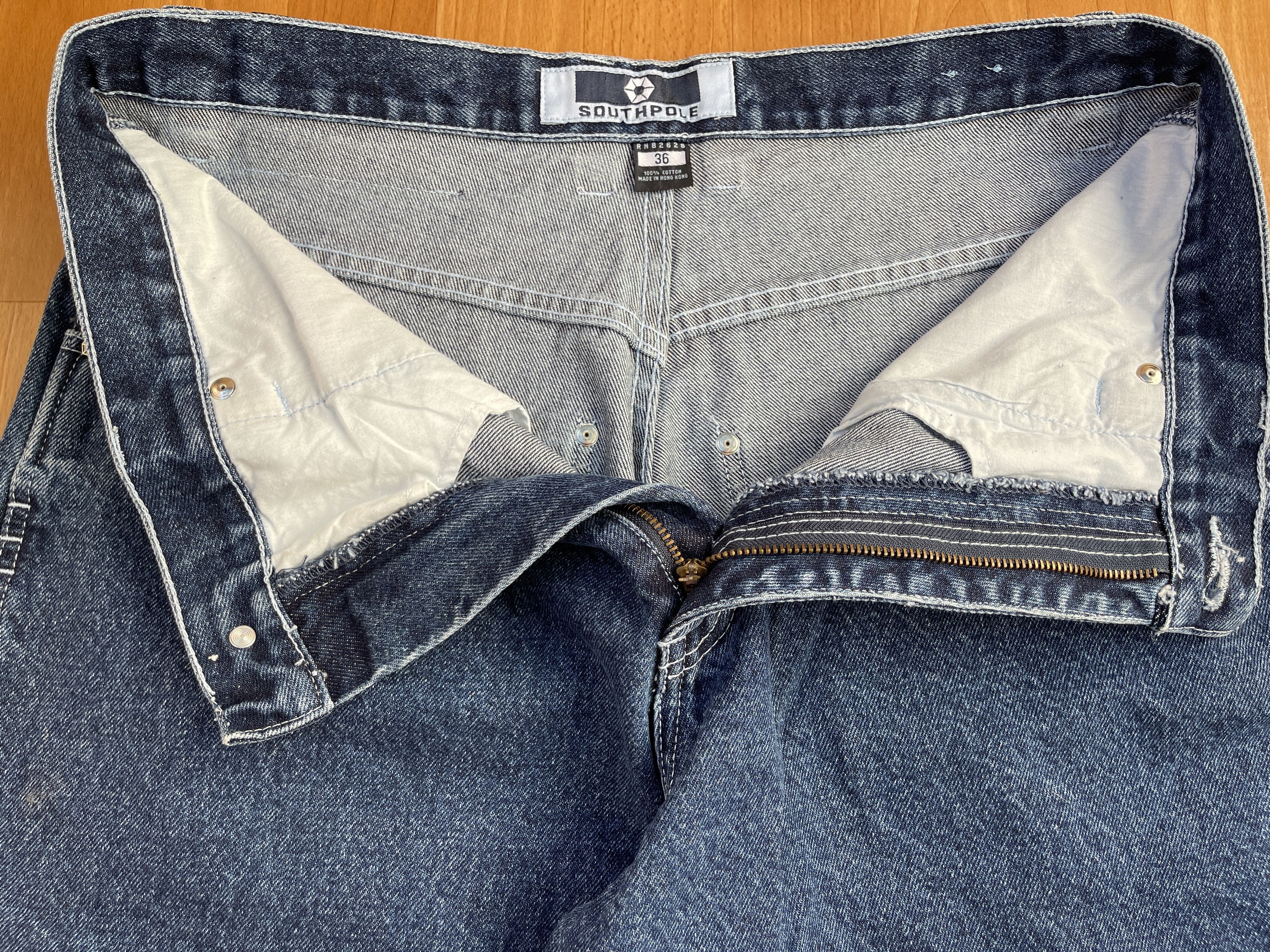 Southpole Southpole jeans, baggy vintage South Pole 90s hip hop Y2K 36 Size US 36 / EU 52 - 15 Thumbnail