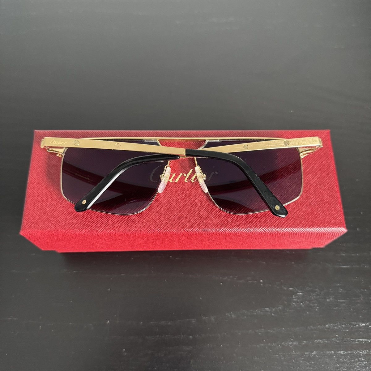 Cartier Cartier Rimless Sunglasses CT0385SM Size ONE SIZE - 6 Thumbnail