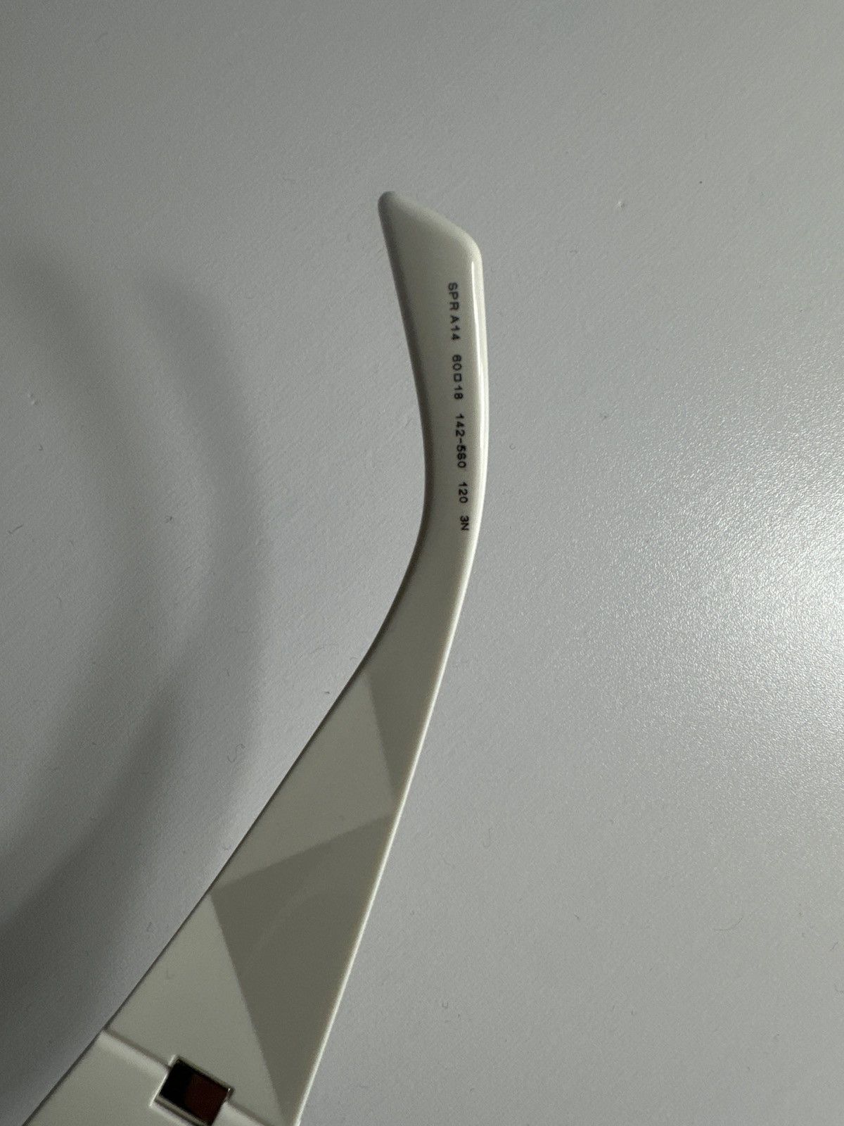 Prada PRADA WHITE SYMBOLE SUNGLASSES Size ONE SIZE - 5 Thumbnail