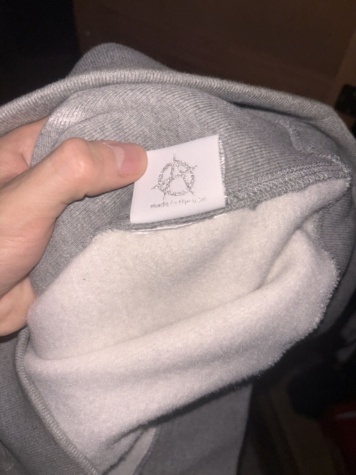 Revenge Revenge Grey Lightning Hoodie Size US M / EU 48-50 / 2 - 5 Thumbnail