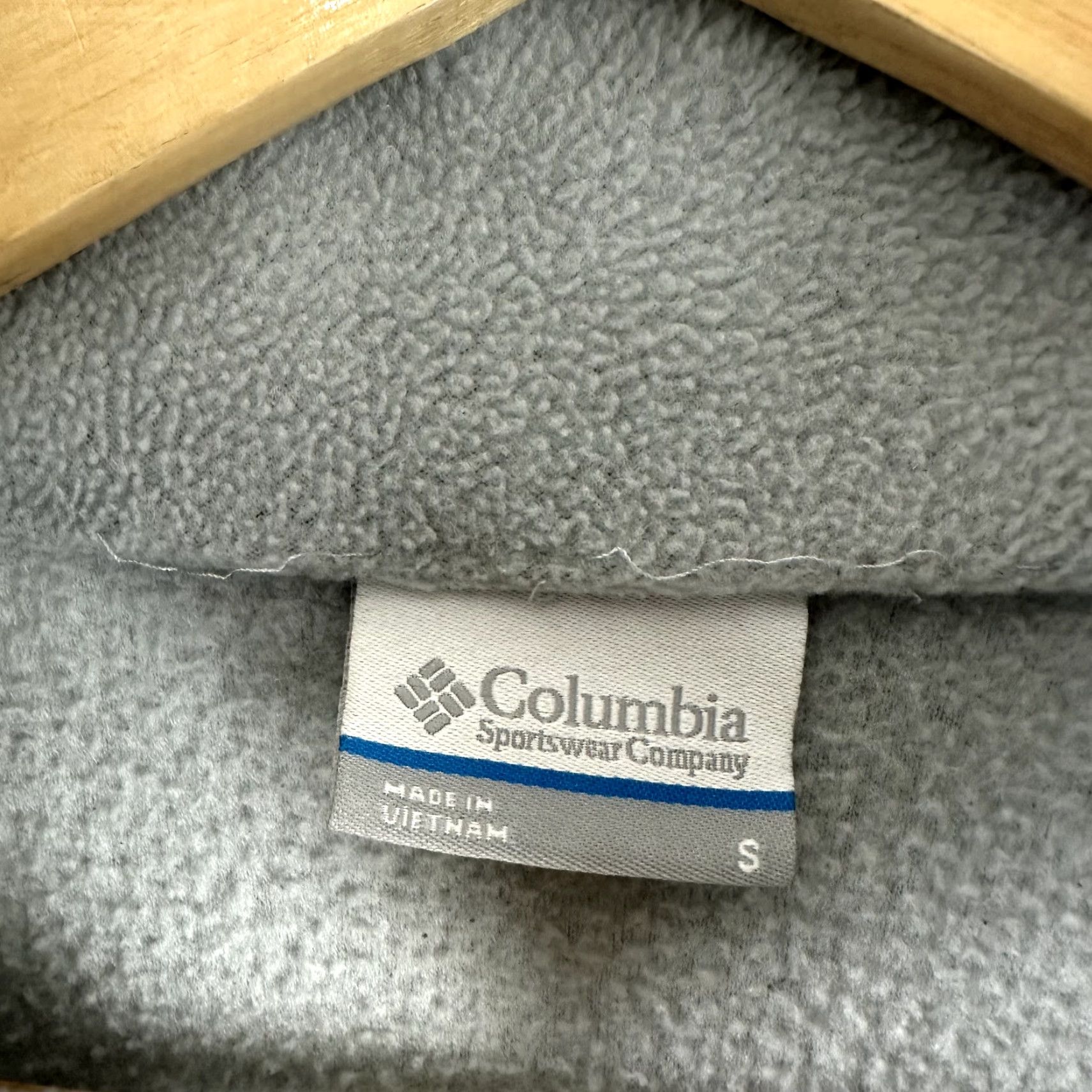 Vintage Columbia Women’s Fleece Jacket Full Zip Up Gray Small Size S Size S / US 4 / IT 40 - 3 Thumbnail