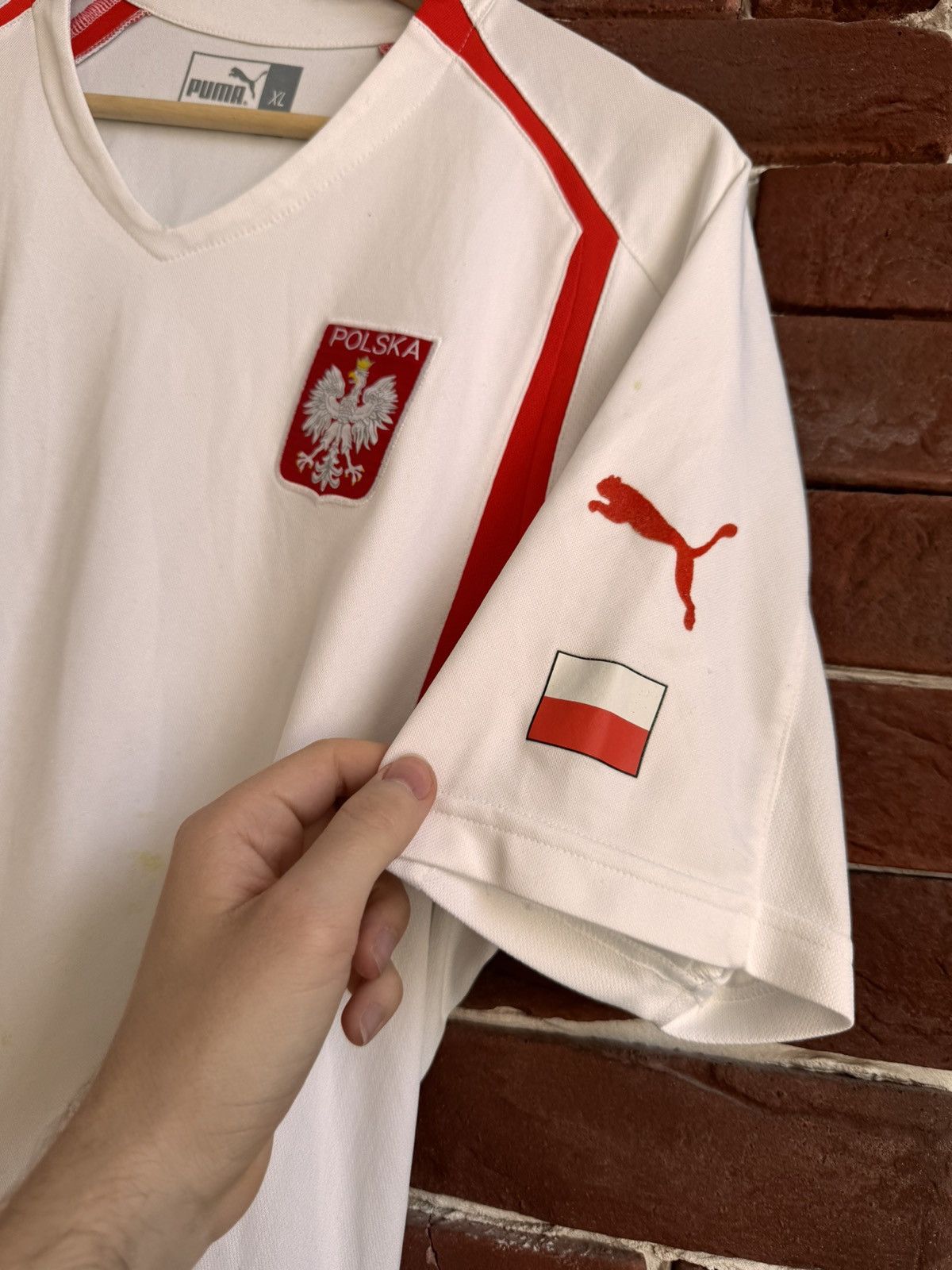 Puma Rare Vintage 2001 PUMA Poland football Jersey Soccer Kit Xl Size US XL / EU 56 / 4 - 5 Thumbnail