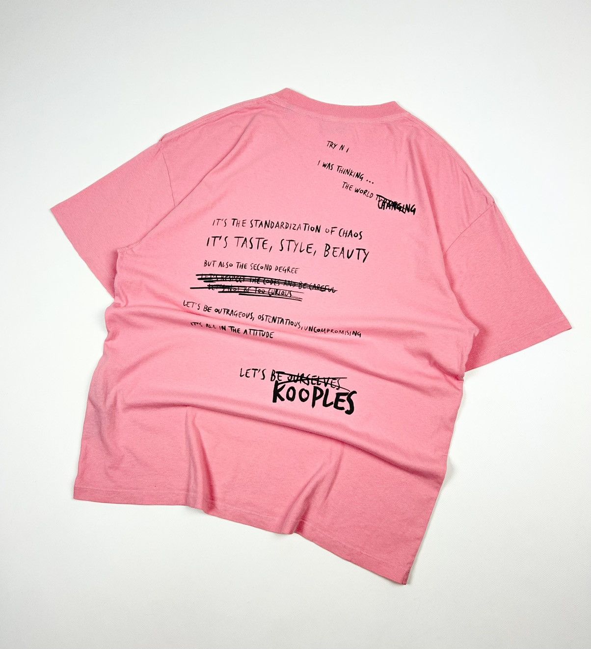 The Kooples Y2k The Kooples Pink Tee Shirt Size US S / EU 44-46 / 1 - 4 Thumbnail
