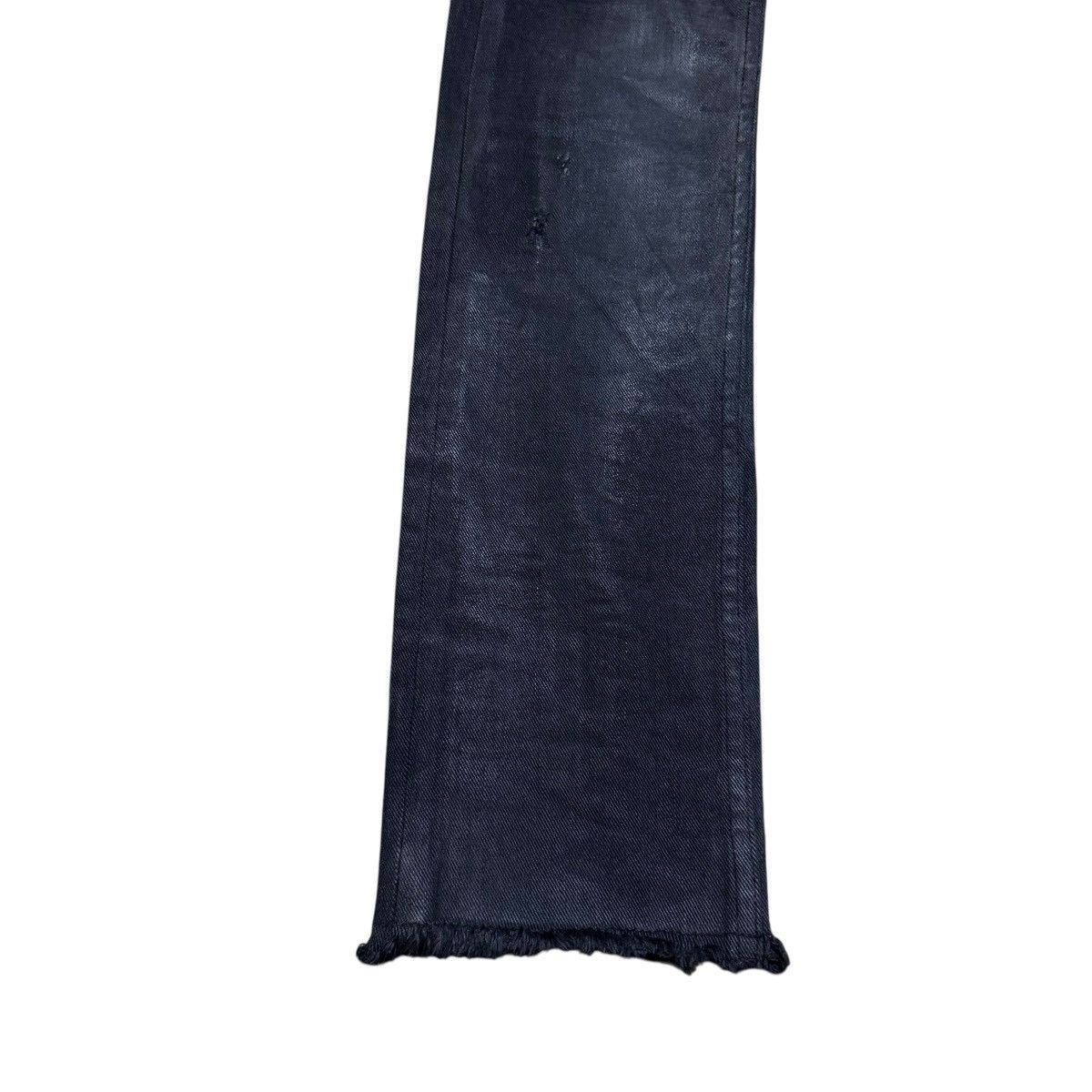 Japanese Brand SAMPLE Mr Completely Coated Jeans Distressed Size US 32 / EU 48 - 9 Thumbnail