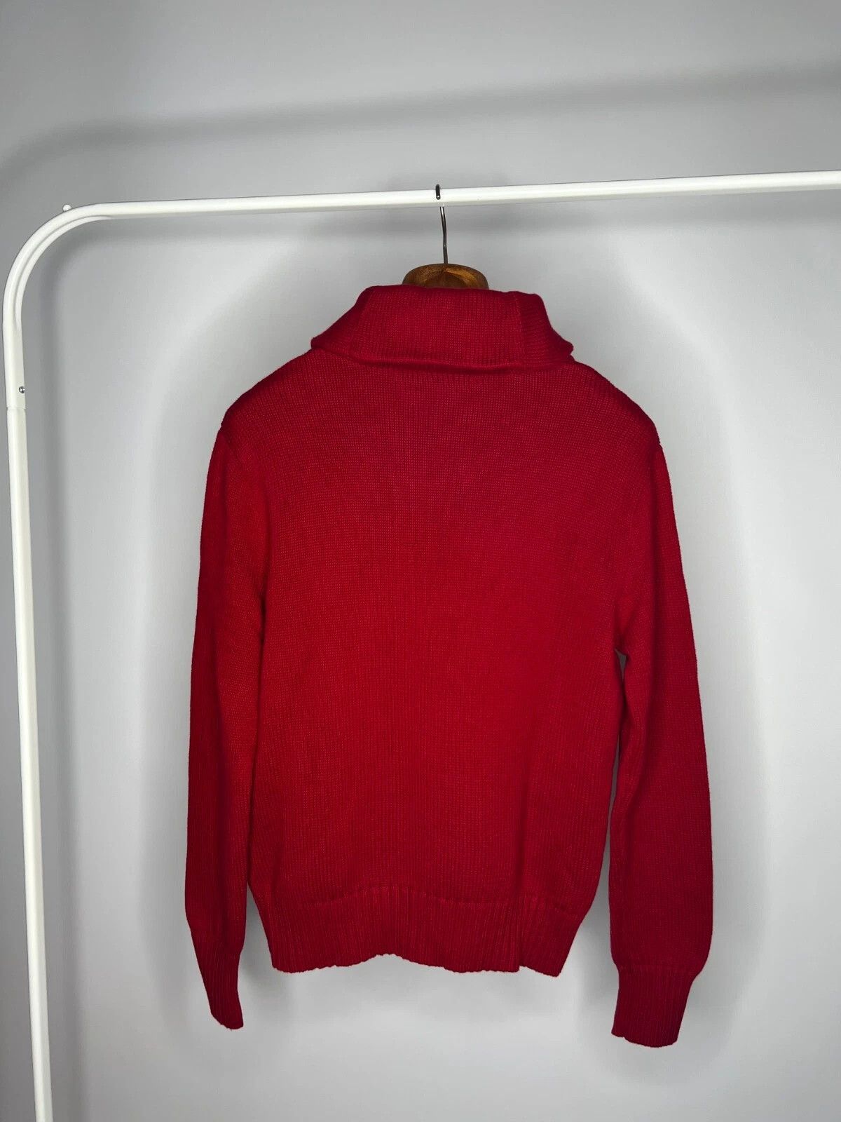 Polo Ralph Lauren Ralph Lauren Sport Pony Logo Red Long Sleeve Sweater Size L / US 10 / IT 46 - 11 Thumbnail