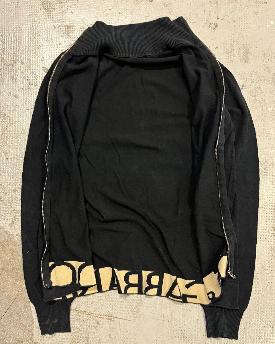 Dolce & Gabbana AW2005 Dolce & Gabbana Logo Black Zip Up Sweater Size US M / EU 48-50 / 2 - 9 Thumbnail