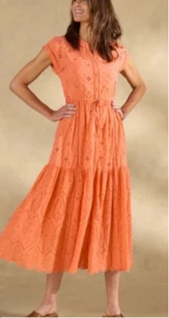 Other NWT Sundance Astoria Boho V-Neck Eyelet Maxi Dress Women XL Size XL / US 12-14 / IT 48-50 - 13 Thumbnail