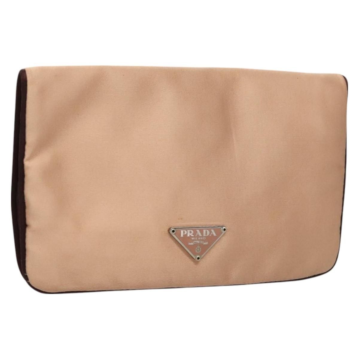 Prada Prada Vintage Pouch Satin Size ONE SIZE - 1 Thumbnail