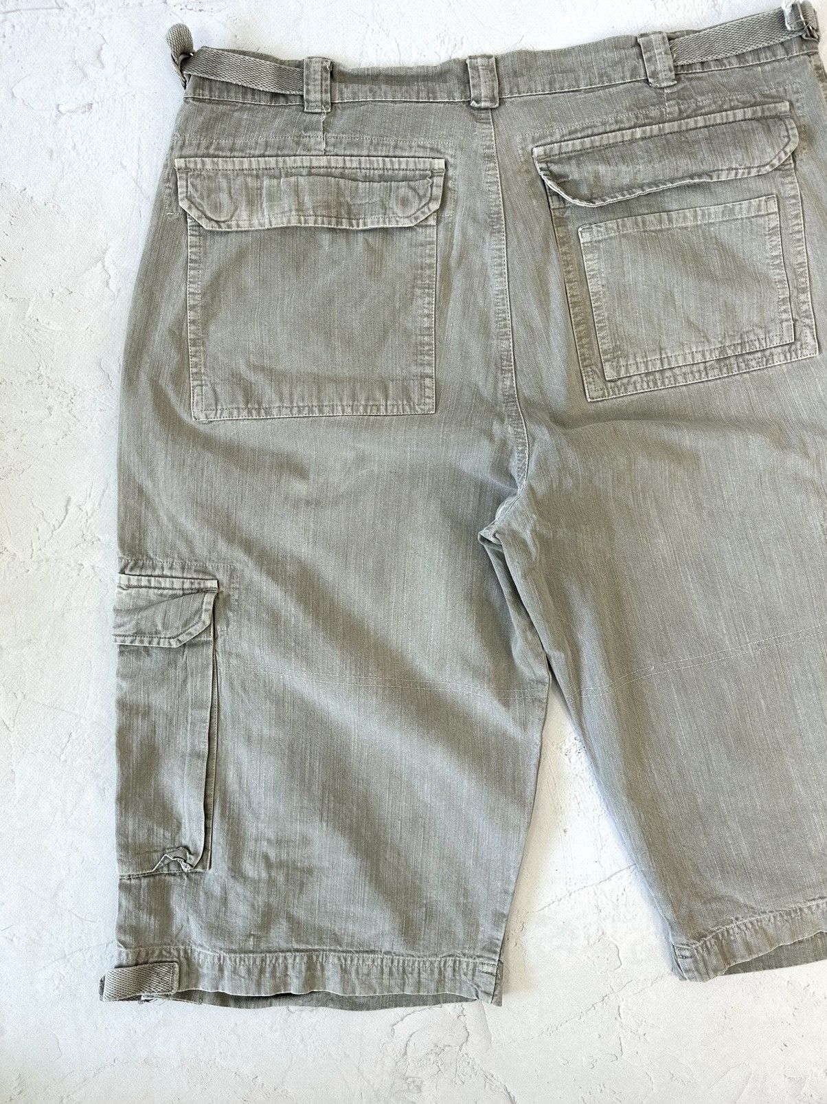 If Six Was Nine × Japanese Brand × Vintage Vintage Grey Denim Baggy Shorts Size US 36 / EU 52 - 6 Thumbnail