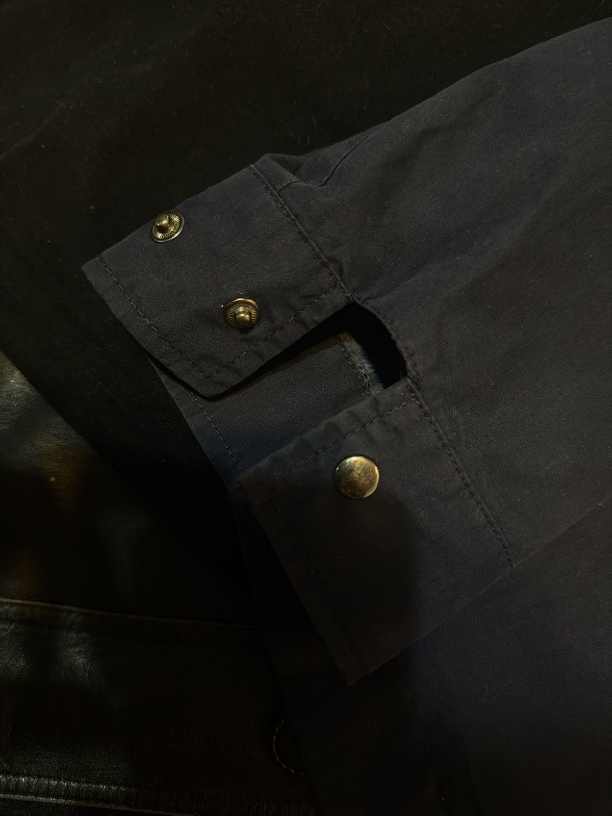 Yves Saint Laurent Autumn YSL Jacket Dark Navy Vintage Bomber Windbreaker 90s Size US M / EU 48-50 / 2 - 23 Thumbnail