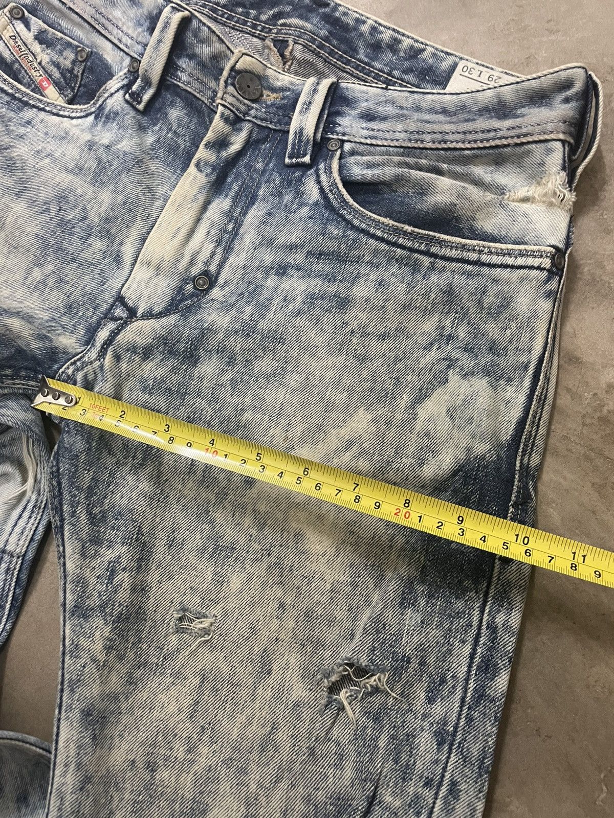 Diesel Diesel Industry Distressed Jeans Skinny denim Size US 31 - 14 Thumbnail