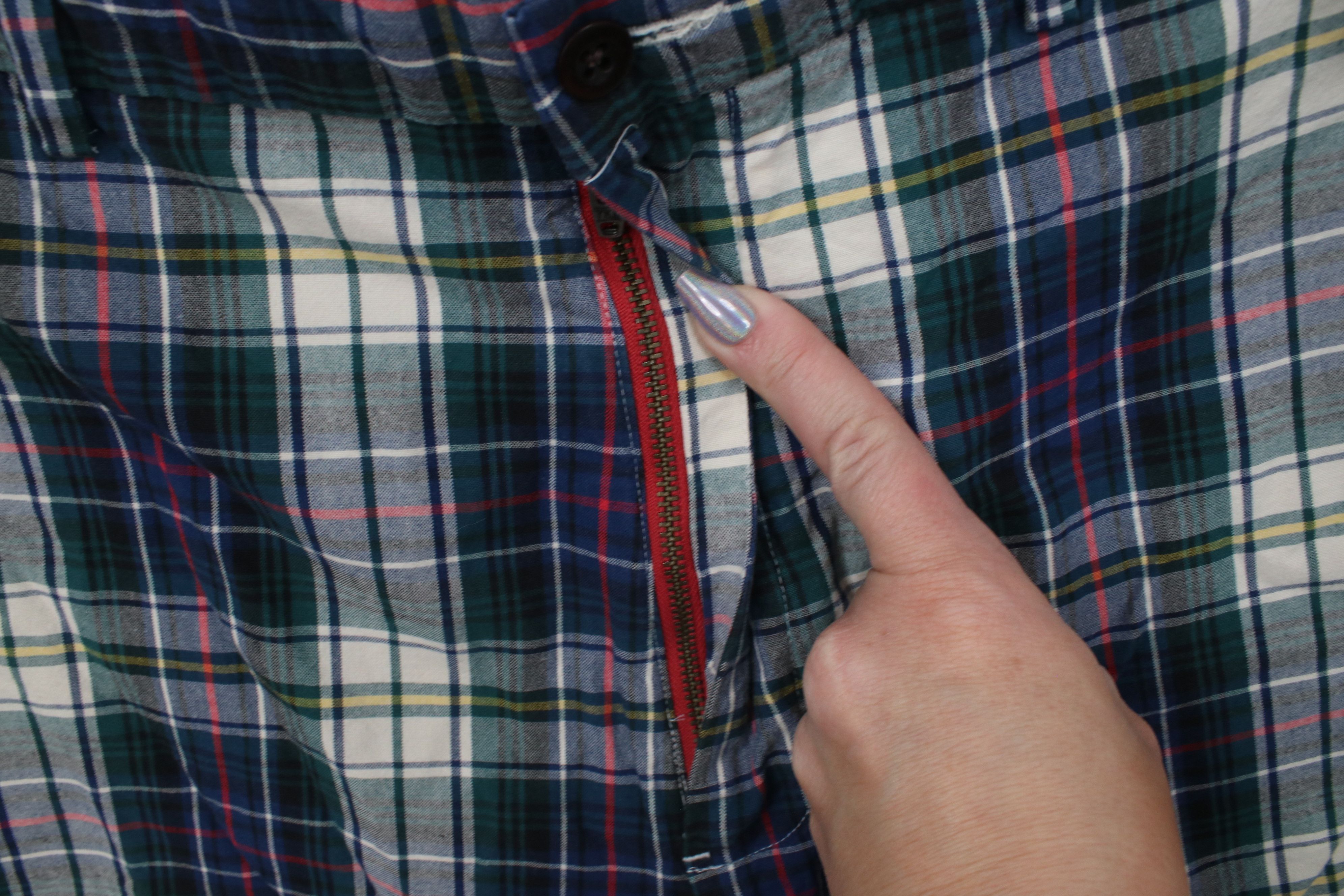 Polo Ralph Lauren Vintage 90s Ralph Lauren Chino Golf Shorts Cotton Plaid Size US 40 / EU 56 - 5 Thumbnail