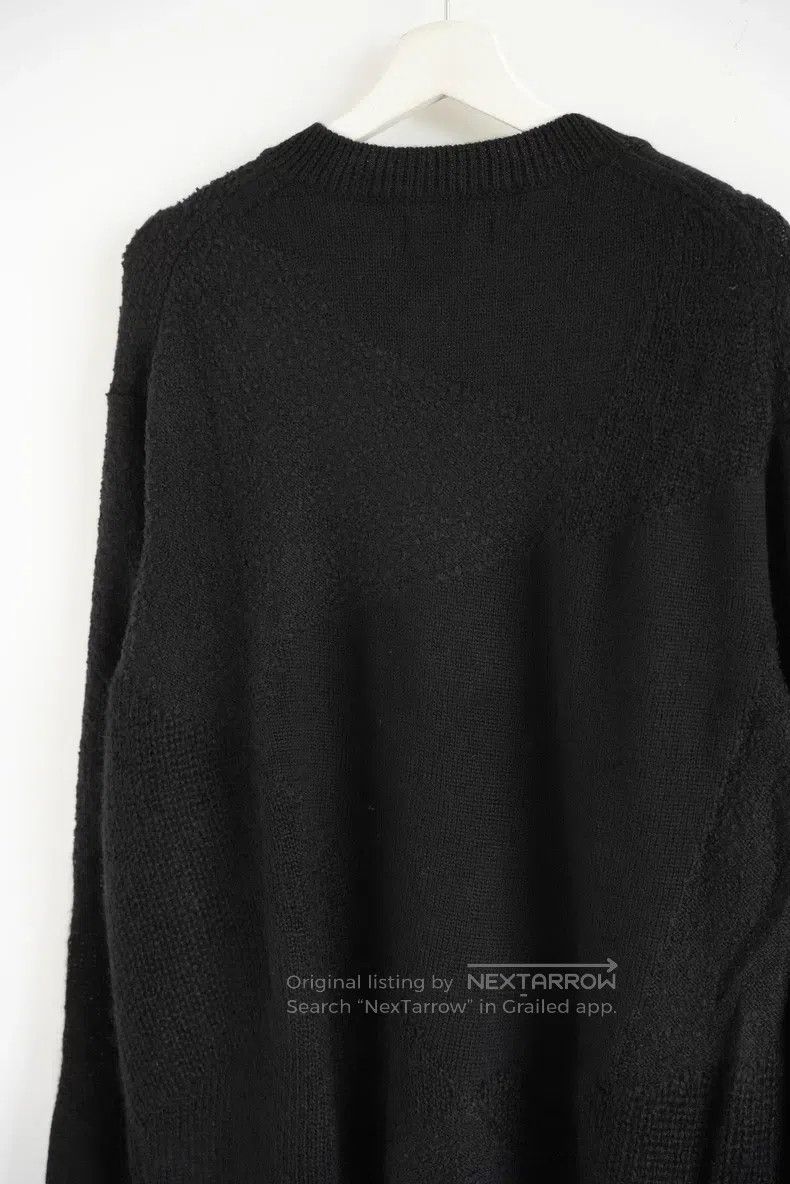 Yohji Yamamoto YOHJI YAMAMOTO Fuzzy Vintage Patchwork Sweater Size US L / EU 52-54 / 3 - 6 Thumbnail