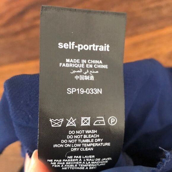 Self-Portrait SELF PORTRAITUS 2 PLEATED TOP blouse Size XS / US 0-2 / IT 36-38 - 8 Thumbnail