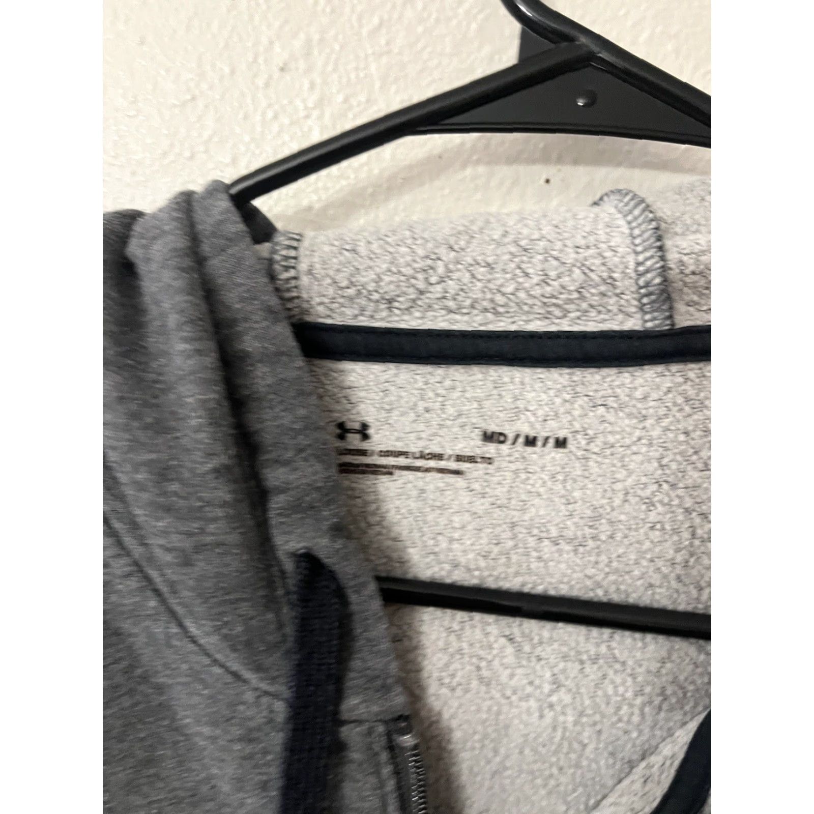 Under Armour UnderArmour Womens UA Rival Full Zip Hoodie Jacket Sweatshirt Gray M Size M / US 6-8 / IT 42-44 - 2 Thumbnail