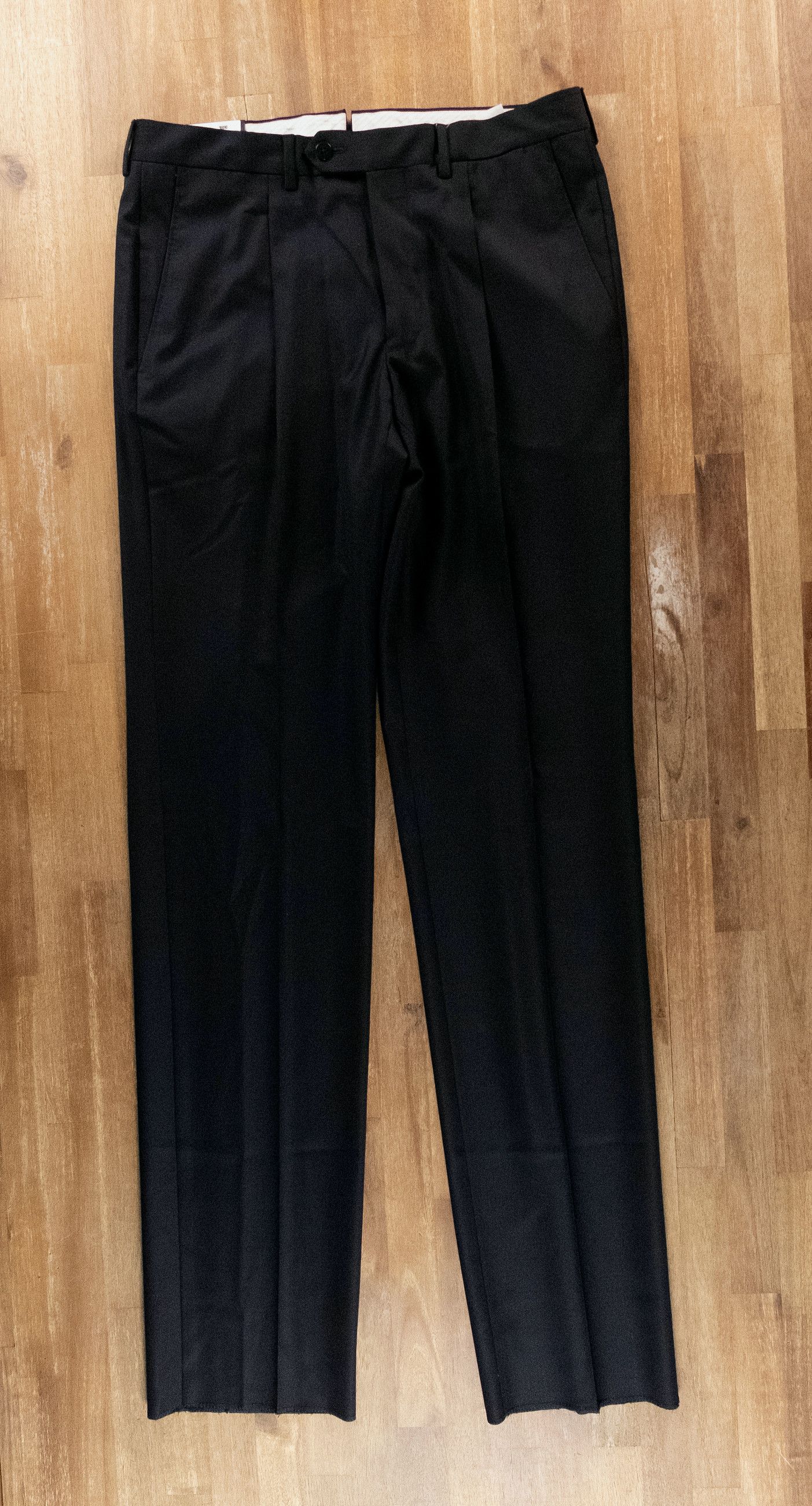 Caruso CARUSO navy blue wool dress pants trousers 32 / 48 Size US 32 / EU 48 - 1 Thumbnail