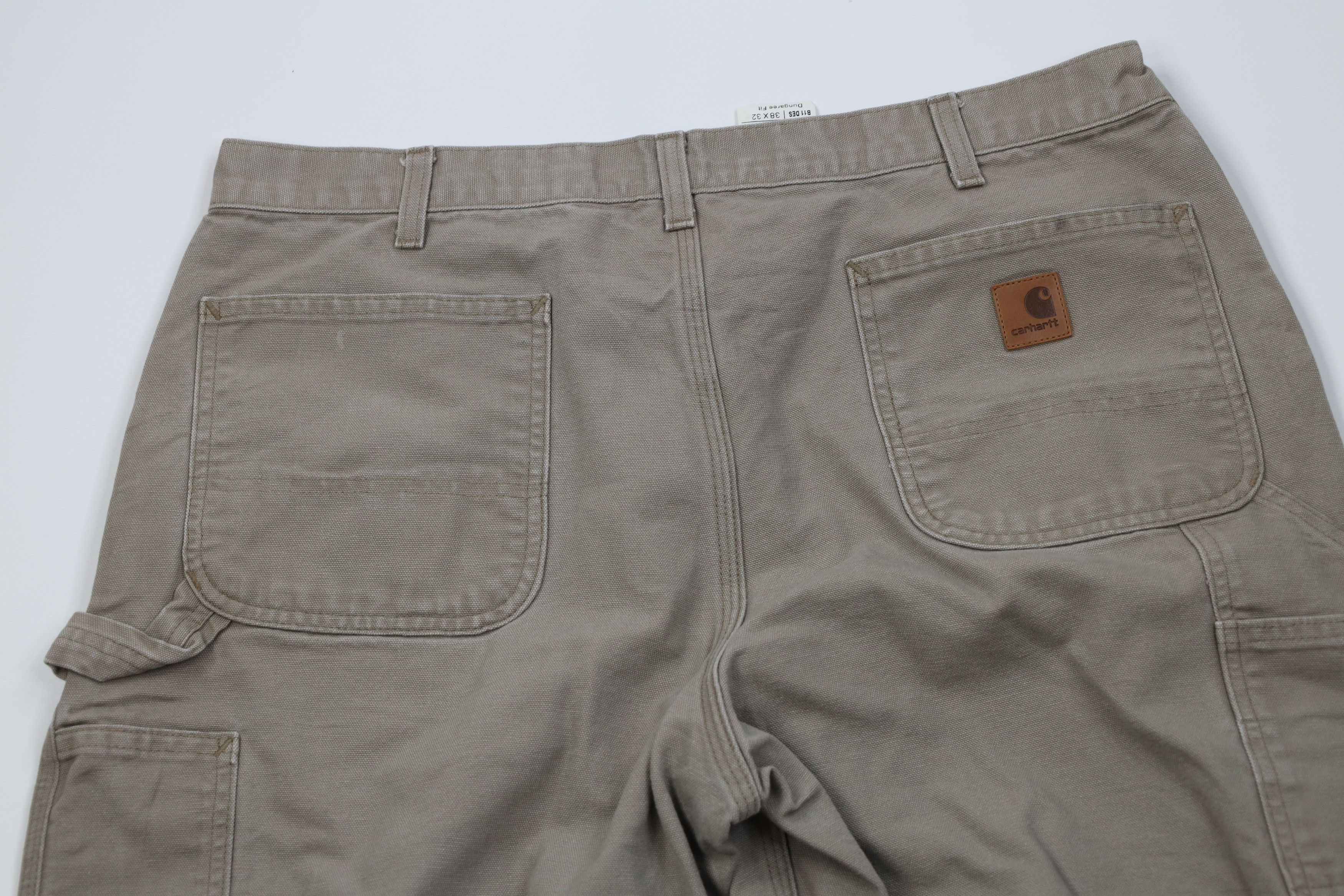 Carhartt Vintage Y2K Carhartt Canvas Wide Leg Dungaree Pants Desert Size US 38 / EU 54 - 10 Thumbnail