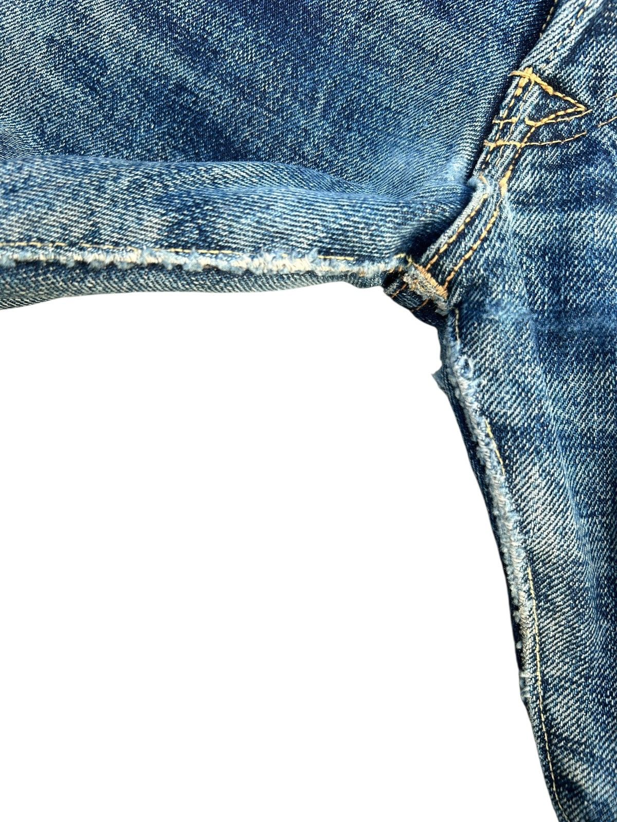 Kapital Thrashed Vintage Denime Selvedge Denim Jeans Size US 29 - 7 Thumbnail
