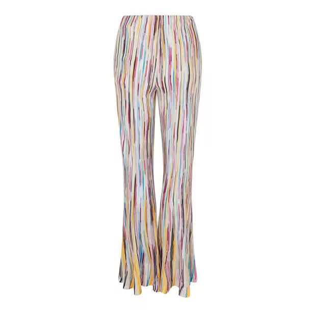 Missoni o1g2r1mq1124 Pleated Trouser in Multicolor Size 30" / US 8 / IT 44 - 2 Thumbnail