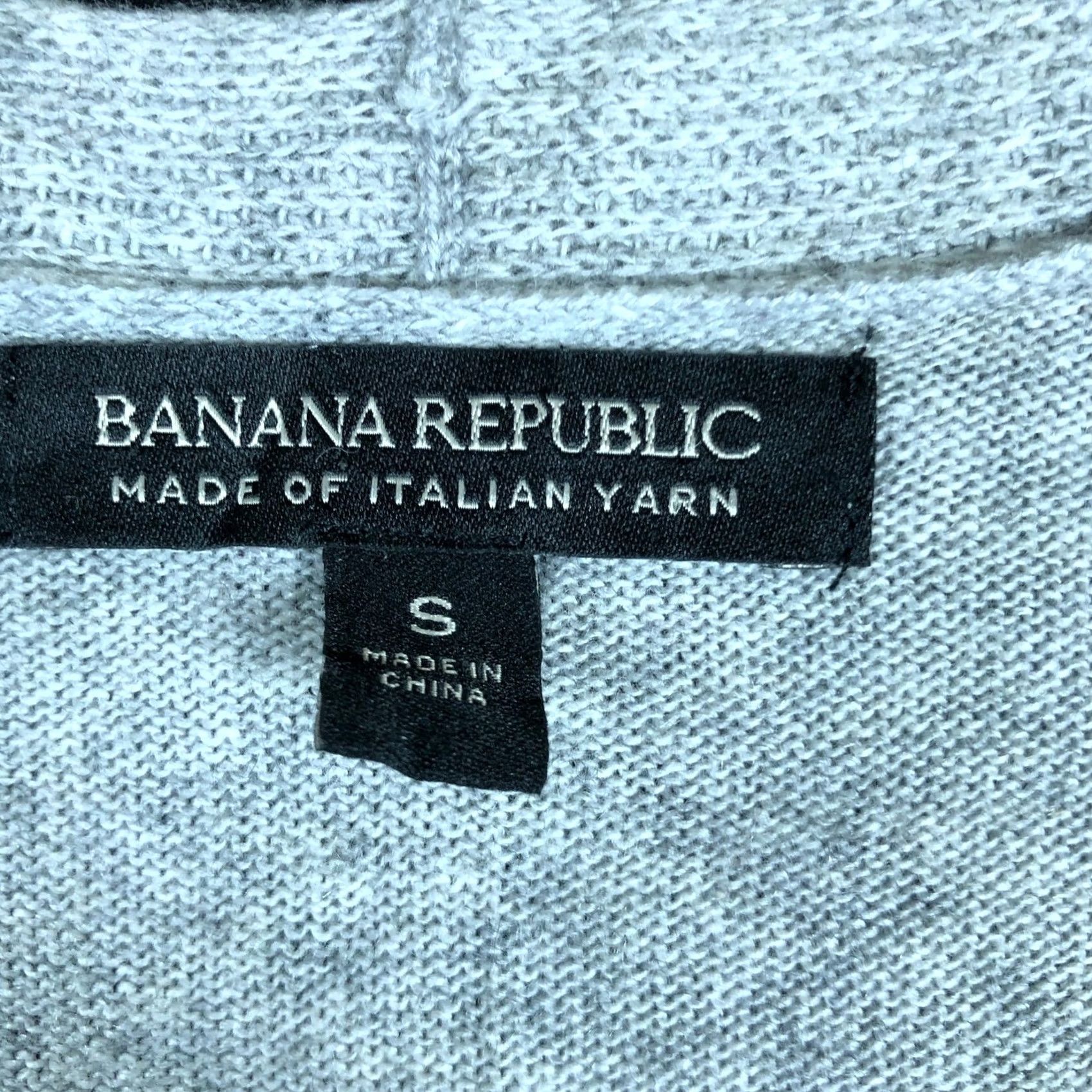 Banana Republic Banana Republic Sweater Cardigan Light Gray Wool Cashmere Blend S Women’s Long Sleeve Open Pockets Casual Workwear 90s? No, not applicable Size S / US 4 / IT 40 - 4 Thumbnail
