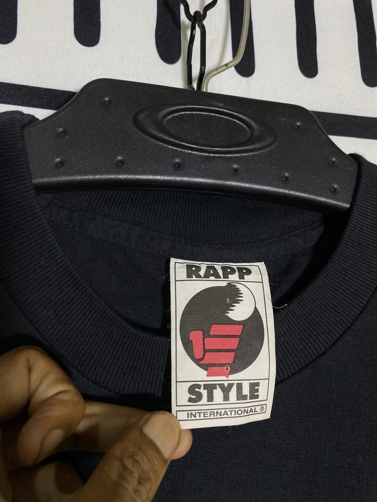 Rap Tees × Vintage Rare Vintage 90s Rapp Style International Tshirt Size US L / EU 52-54 / 3 - 7 Thumbnail