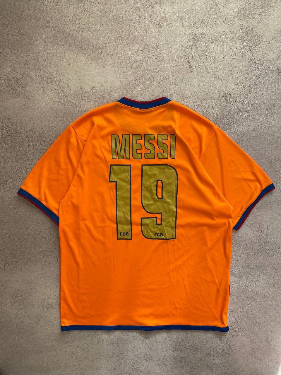 Vintage Messi Barcelona distressed jersey soccer Size US L / EU 52-54 / 3 - 1 Thumbnail
