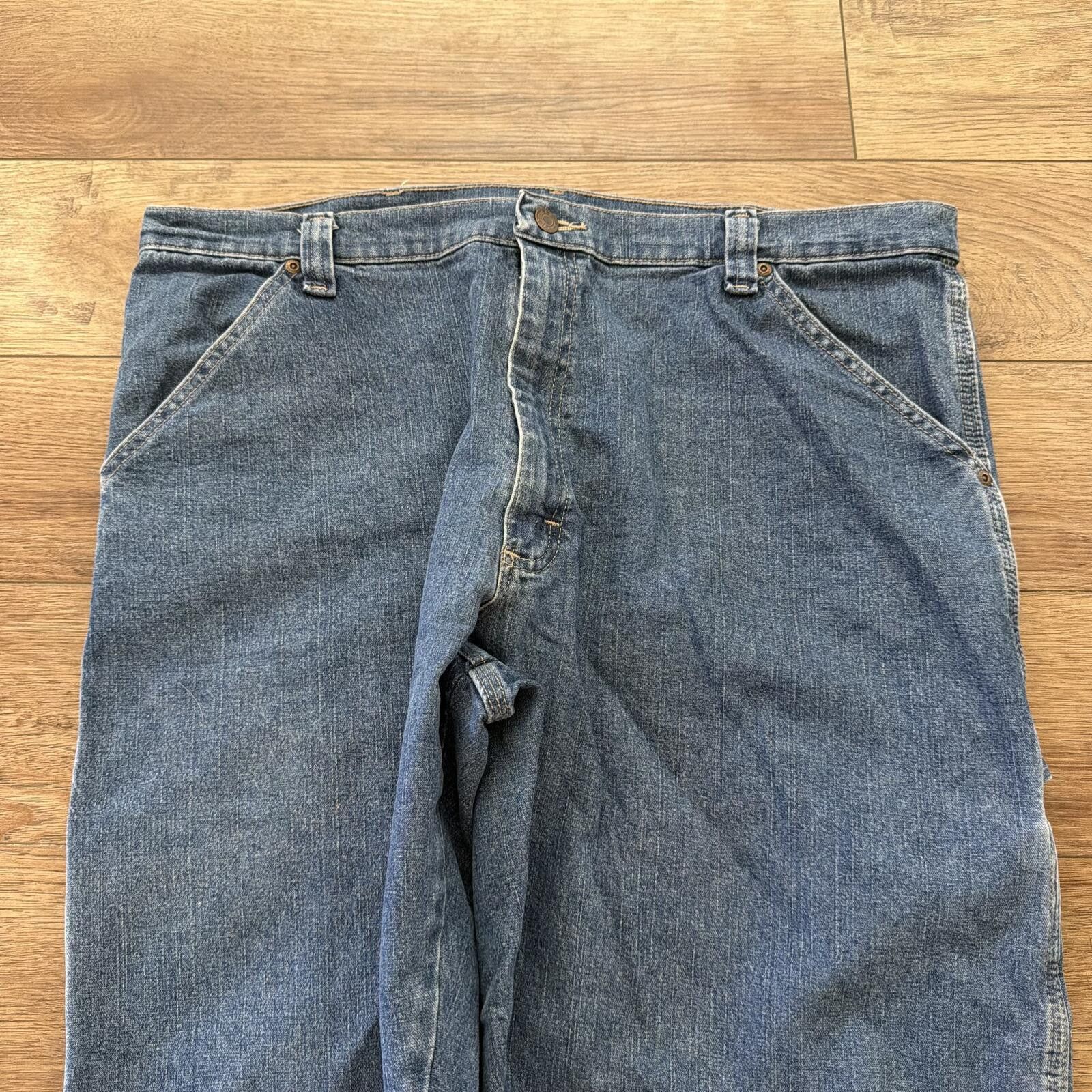 Wrangler Vintage Y2K Wrangler Carpenter Jeans Workwear Denim 38x34 Size US 38 / EU 54 - 11 Thumbnail