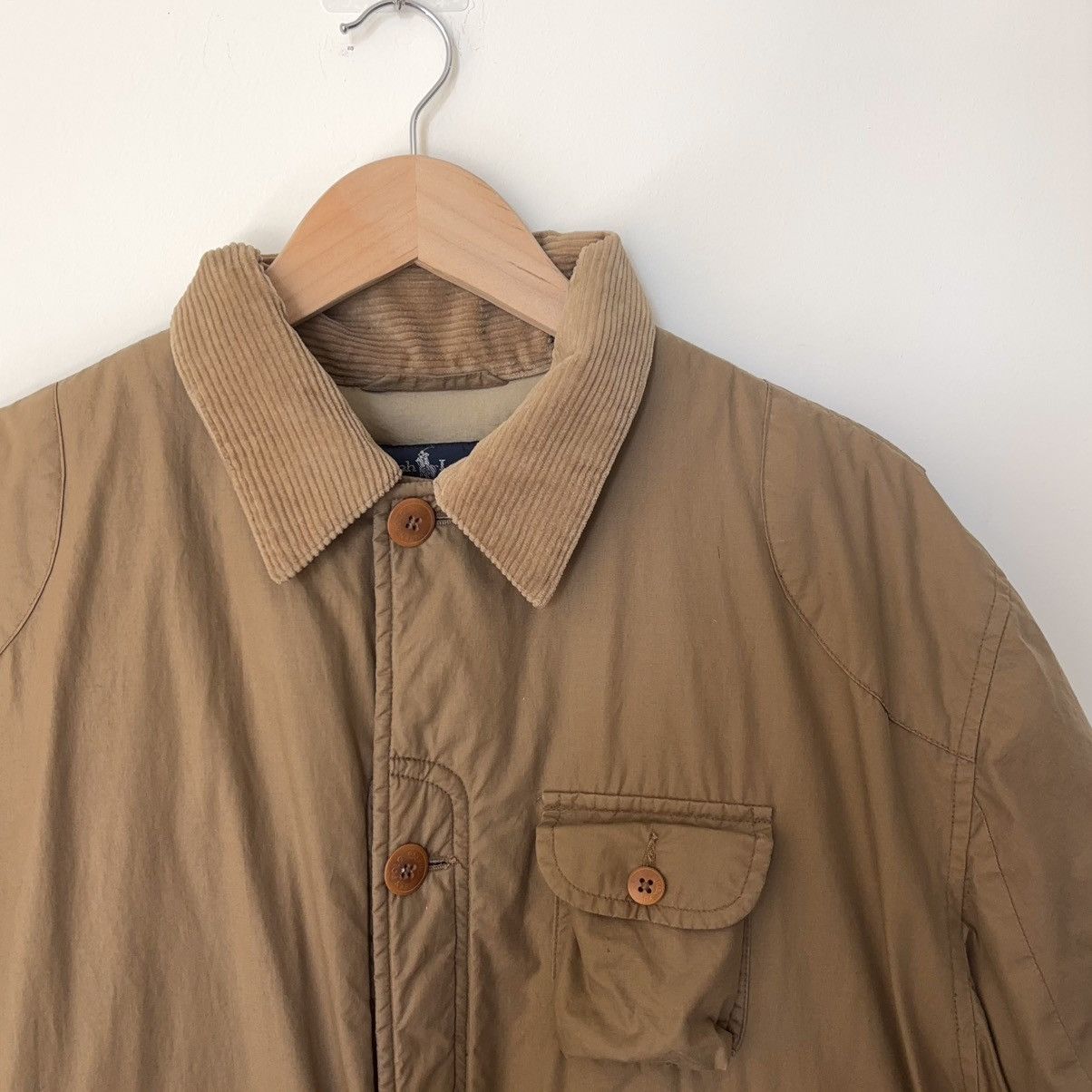 Ralph Lauren Vintage 80s Down Hunting Jacket Insulated Puffer Corduroy Size US M / EU 48-50 / 2 - 6 Thumbnail